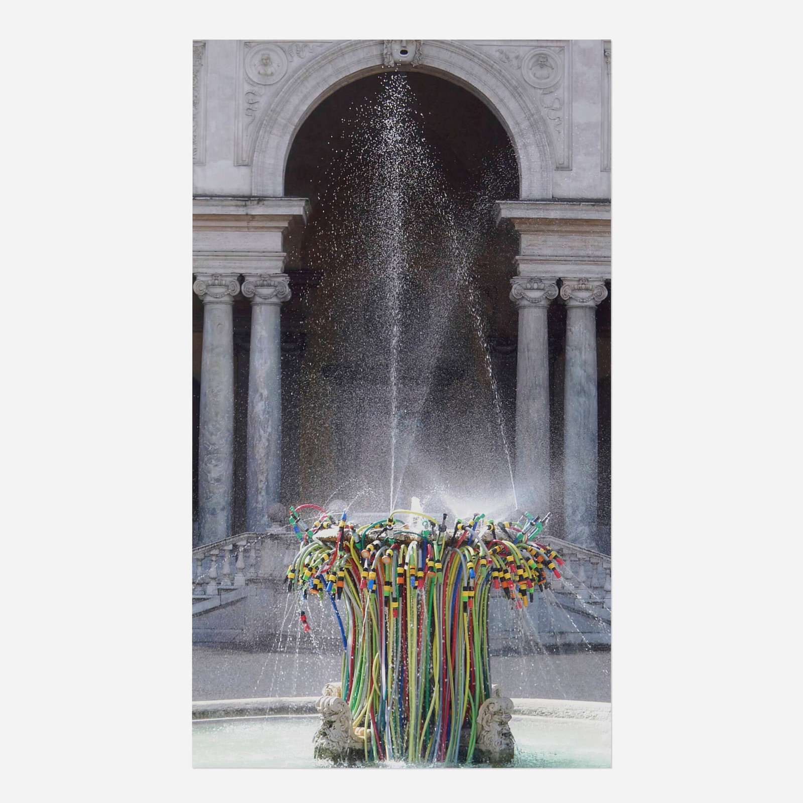 Bertrand Lavier, Fontaine, Villa Medicis, Rome: Bertrand Lavier Fontaine, Villa Medicis, Rome 2009 C-print 12 h x 6.875 w in (30 x 17 cm) This work is number 19 from the edition of 125. Sold with a certificate of authenticity from Yvon Lambert,
