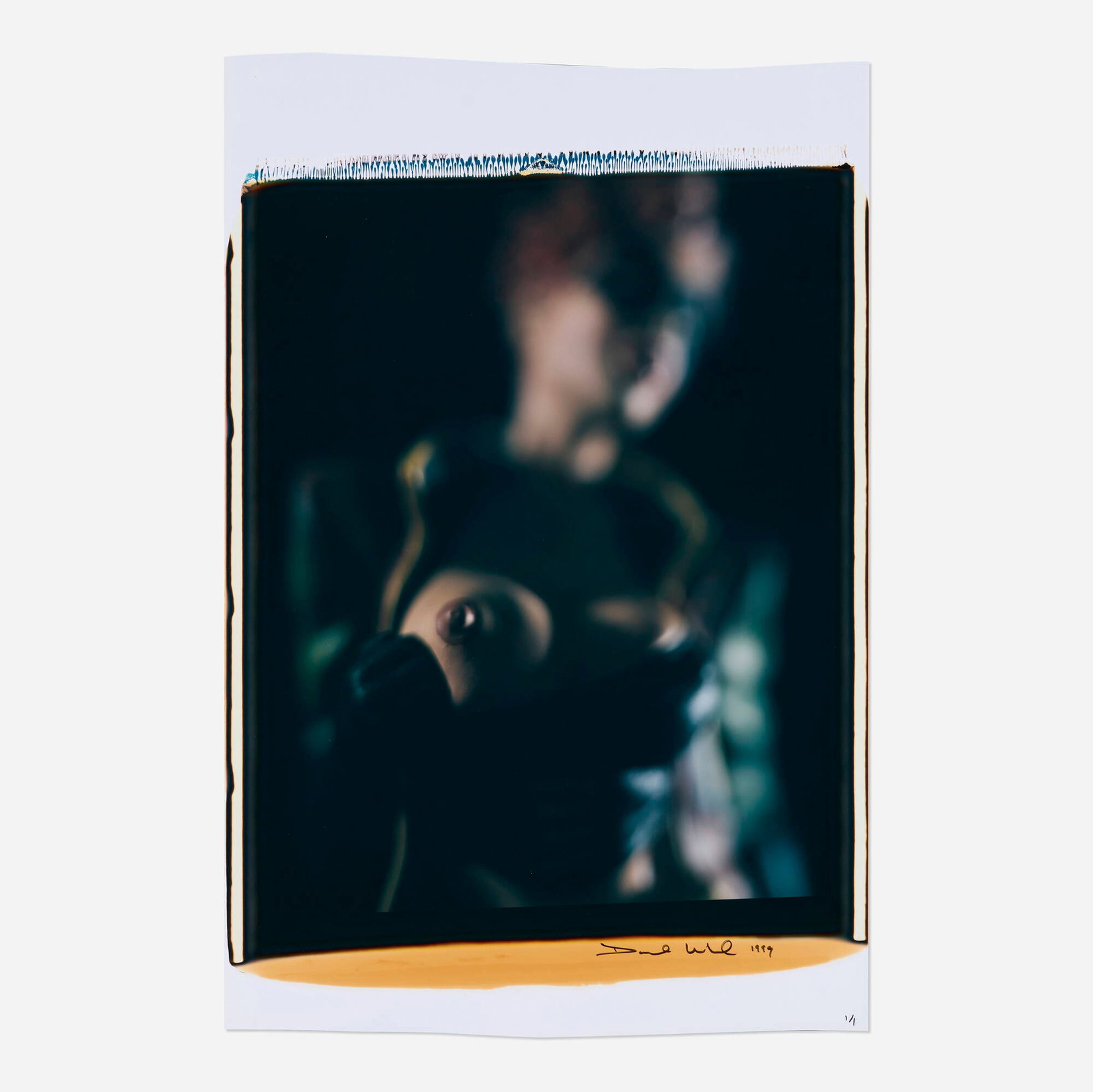 David Levinthal, Untitled (from the XXX portfolio): David Levinthal Untitled (from the XXX portfolio) 1999 unique large-format Polaroid Polacolor print image: 24 h x 20 w in (61 x 51 cm) sheet: 32.25 h x 22 w in (82 x 56 cm) Signed, dated and numbered