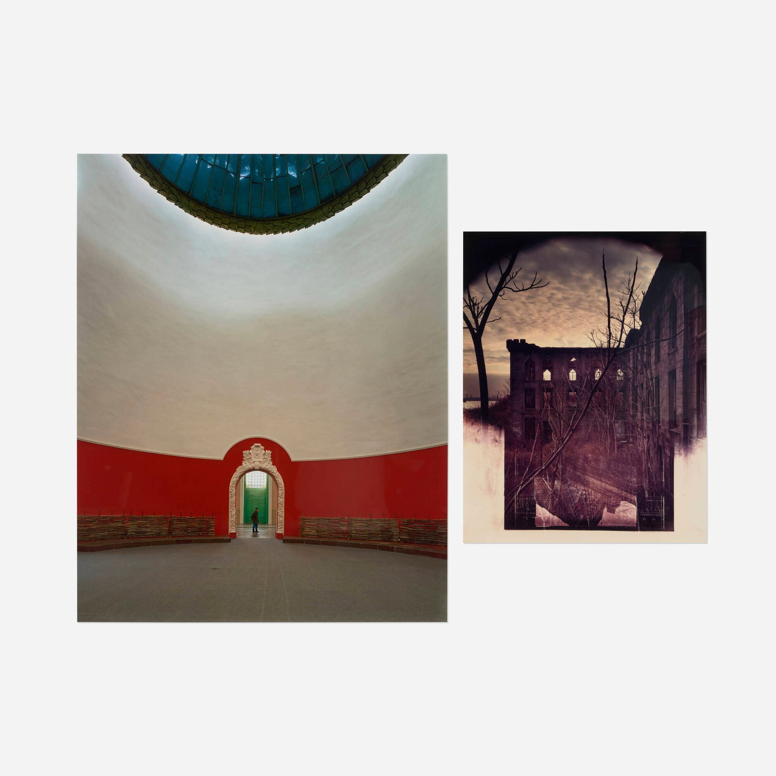 Andrew Moore, The Octagon/Empire State; Ukrainian Pavilion (two works) (1 of 2)