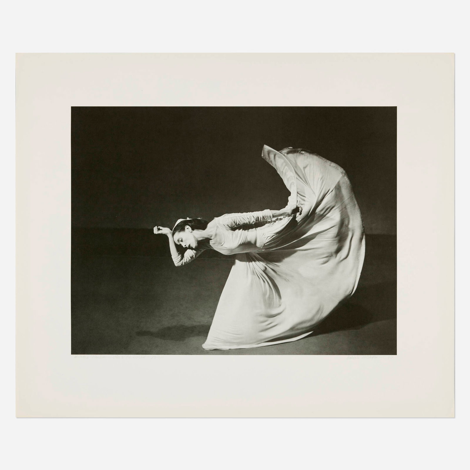 Barbara Morgan, Martha Graham: Letter to the World (Kick): Barbara Morgan Martha Graham: Letter to the World (Kick) 1940 / printed later offset lithograph image: 18 h x 23.5 w in (46 x 60 cm) sheet: 26.375 h x 31.5 w in (67 x 80 cm) Signed, titled, dated and