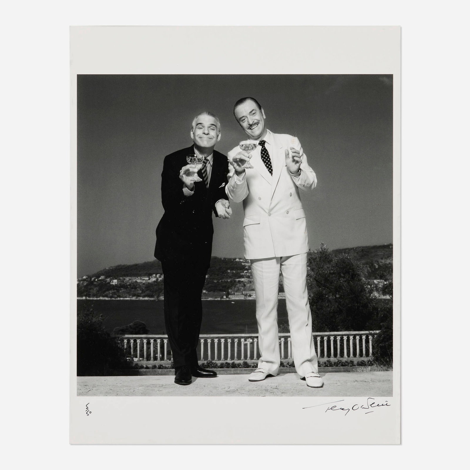 Terry O'Neill, Steve Martin and Michael Caine, Dirty Rotten Scoundrels (1 of 3)