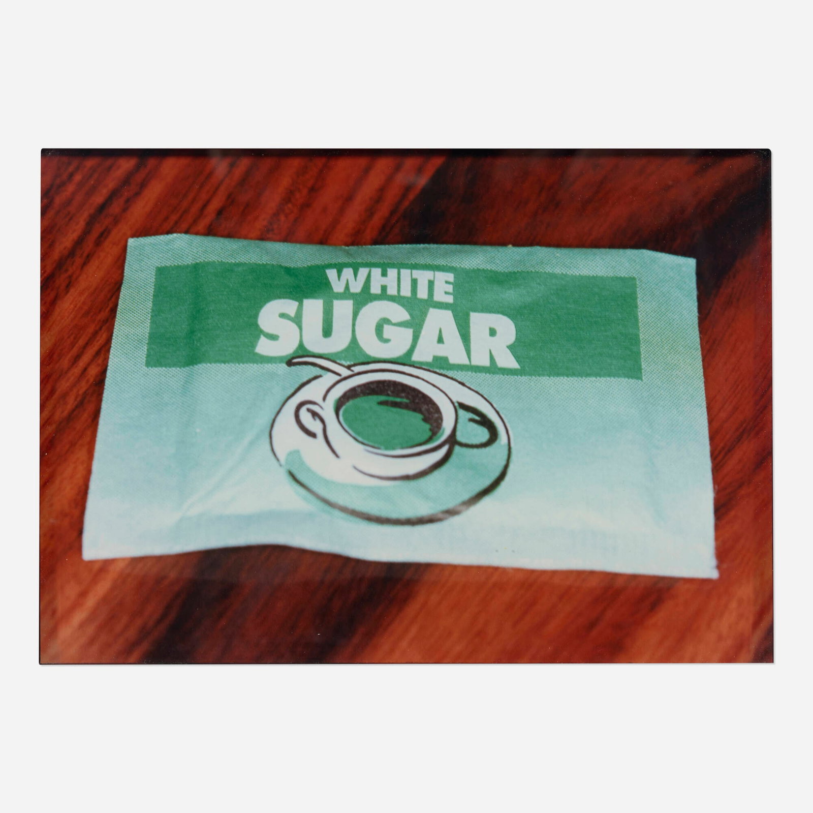 Martin Parr, White Sugar: Martin Parr White Sugar 1995 C-print sight: 6.5 h x 9.625 w in (17 x 24 cm) This work is number 2 from the edition of 33. Provenance: Janet Borden, Inc., New York | Cleveland Clinic Art Collection |