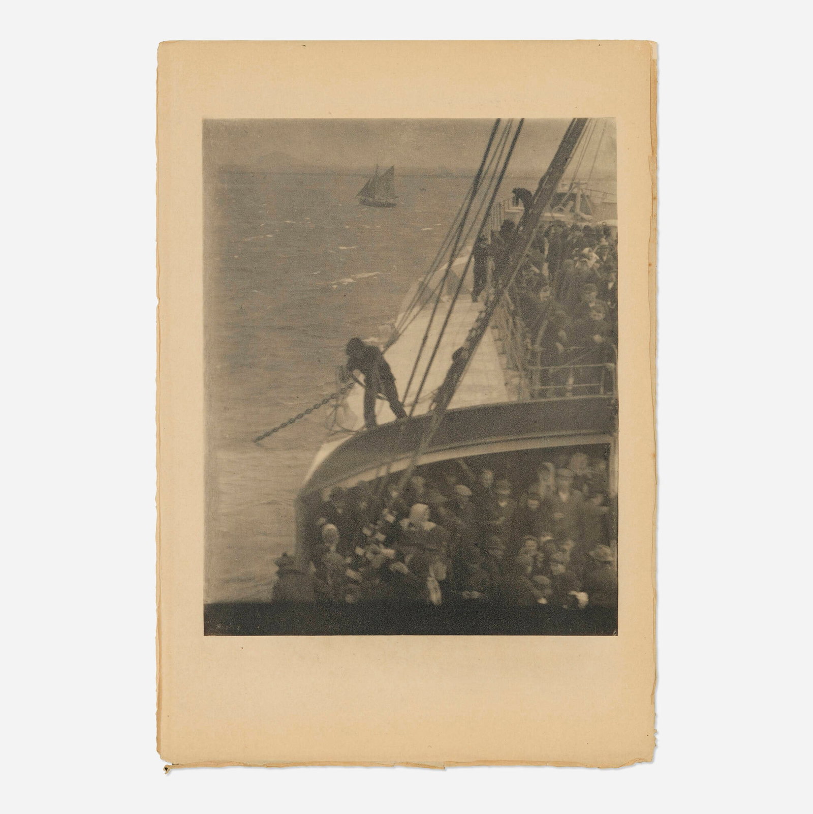 Alfred Stieglitz, Nearing Land (from the Camera Work XII portfolio) (1 of 2)