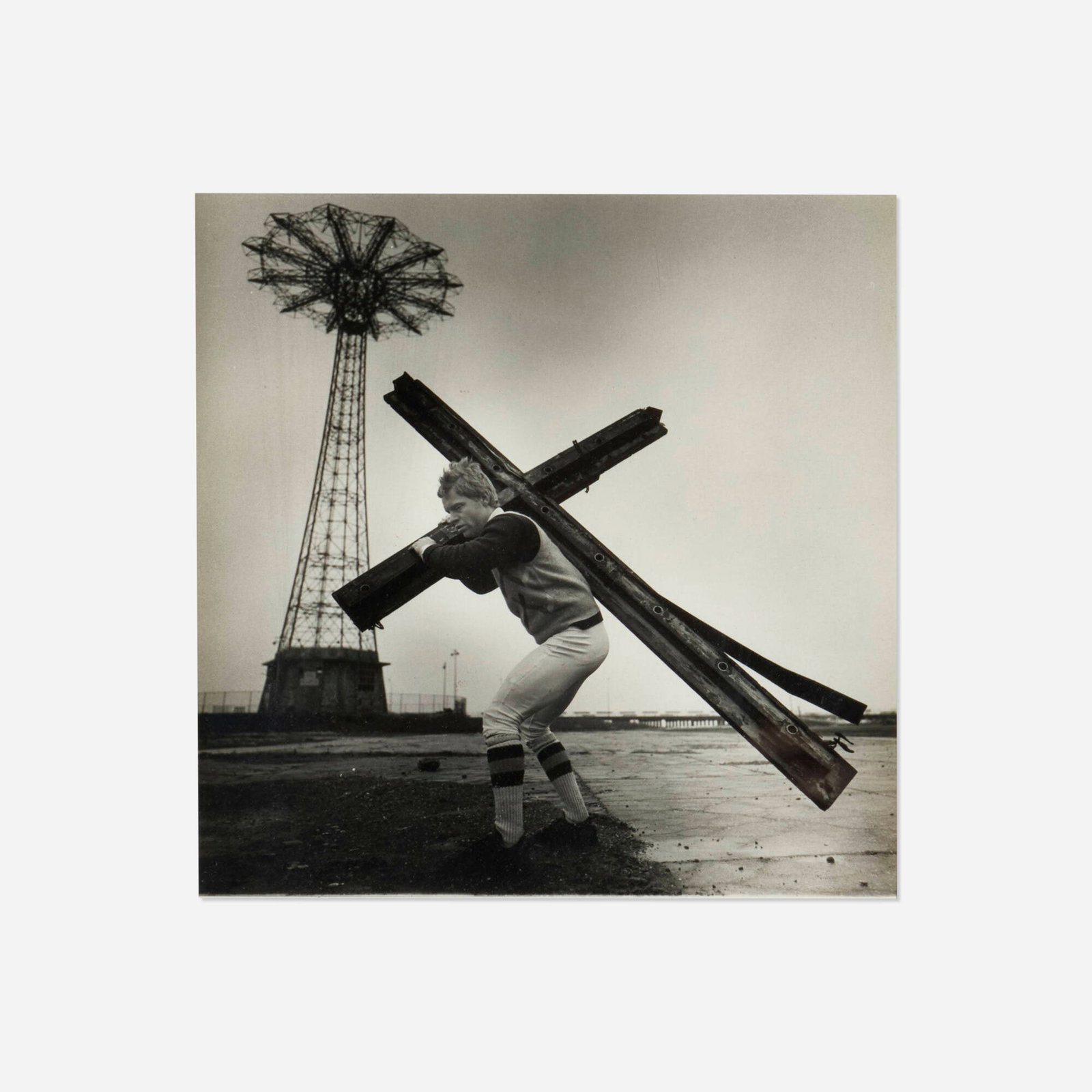 Arthur Tress, Untitled: Arthur Tress Untitled gelatin silver print sight: 7.25 h x 7.25 w in (18 x 18 cm) This work will ship from Lambertville, New Jersey.
