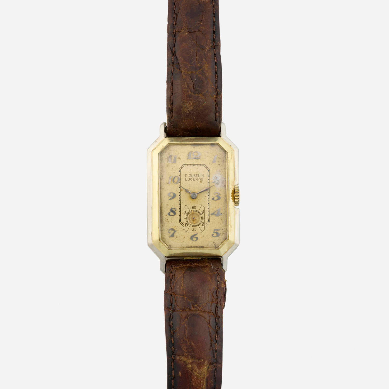 Gubelin, Bicolor gold wristwatch (1 of 2)