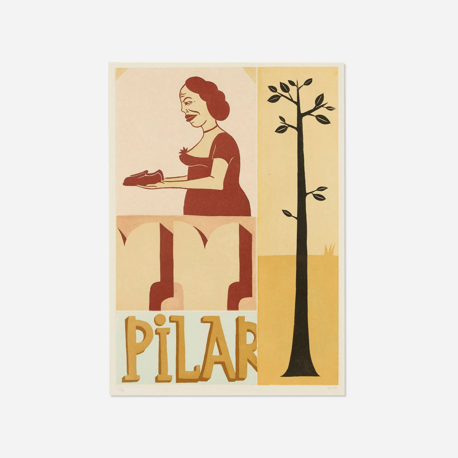 Margaret Kilgallen, Pilar (1 of 4)