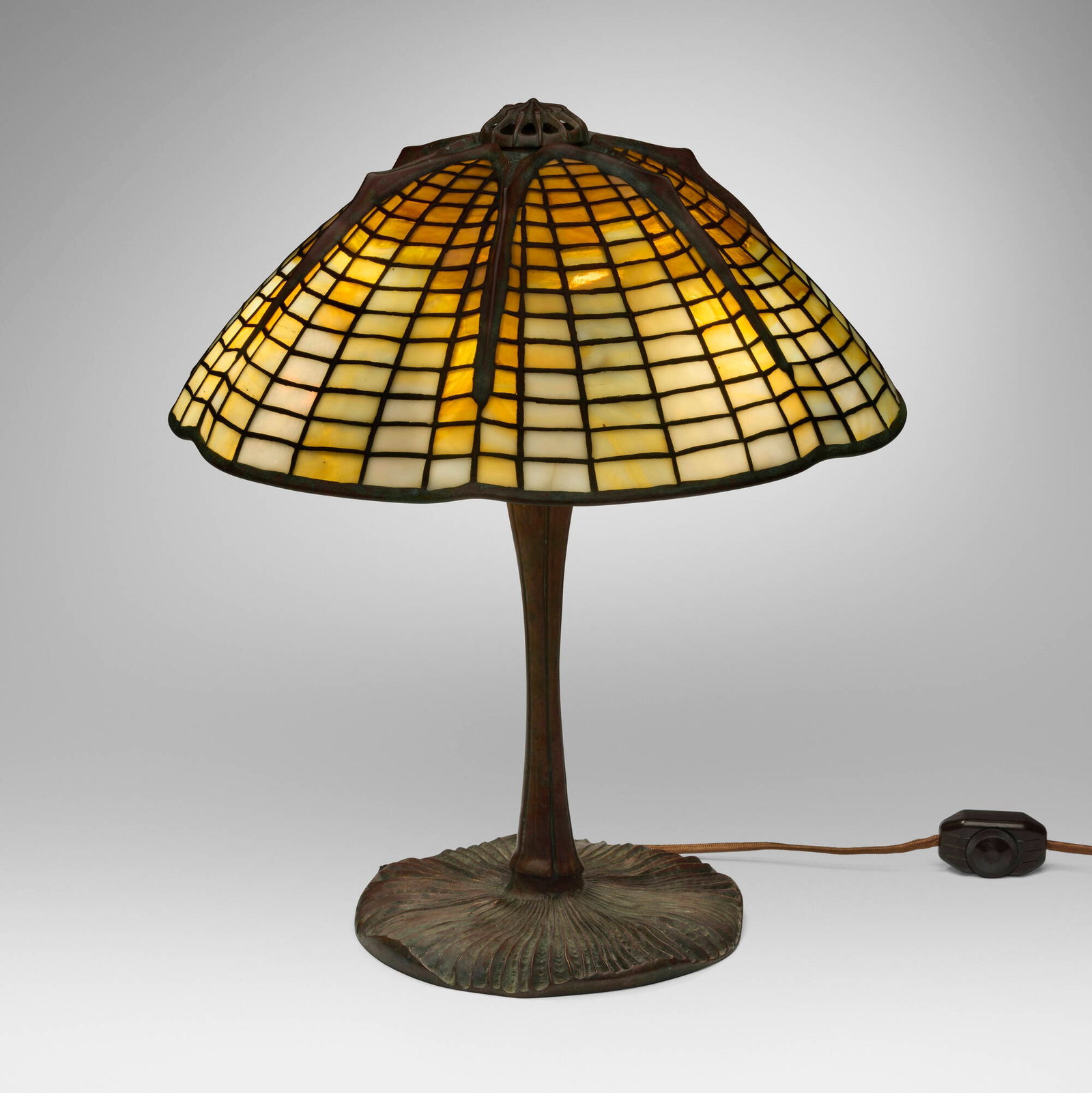 Tiffany Studios, Spider table lamp - 3