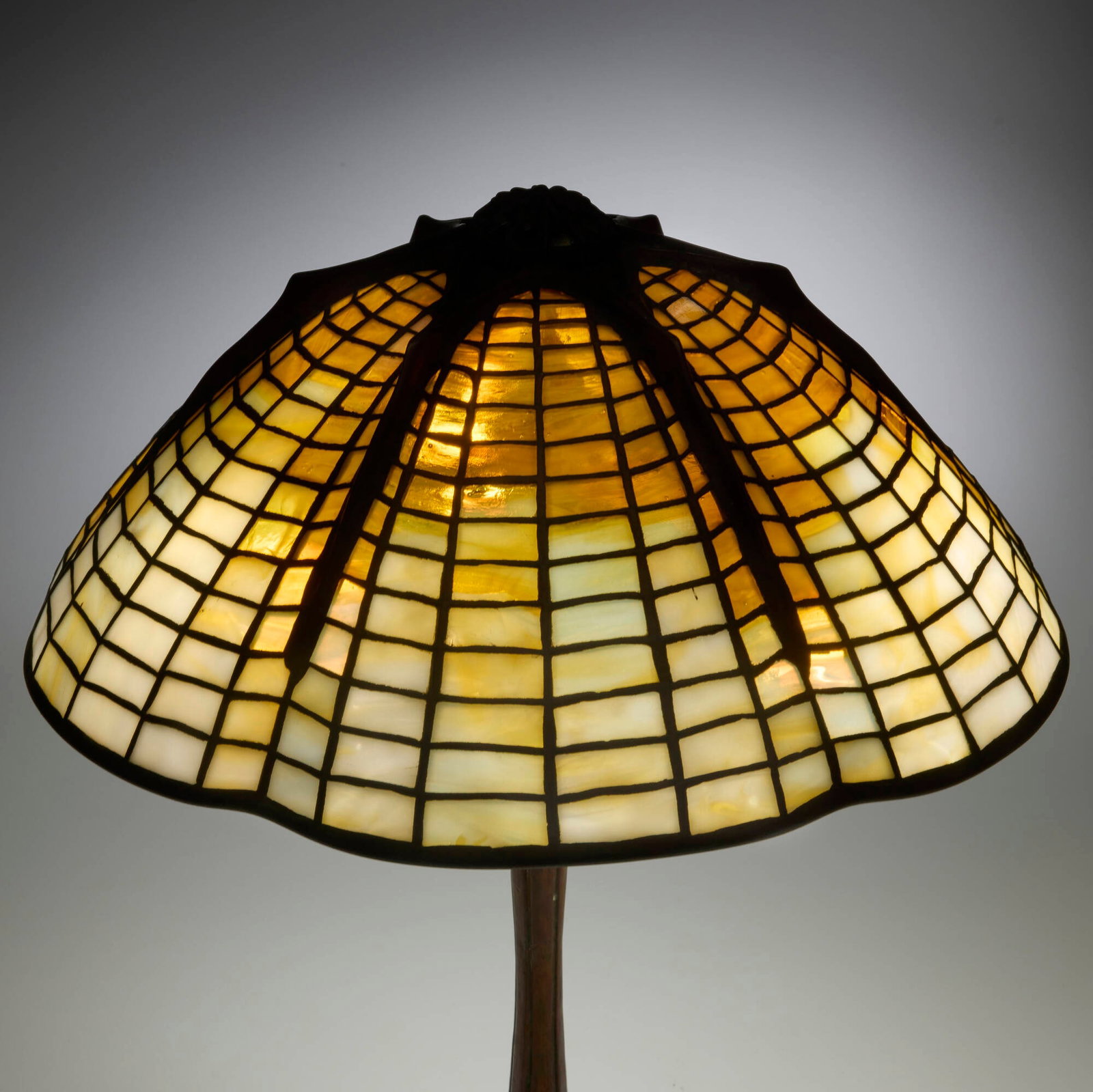 Tiffany Studios, Spider table lamp - 4