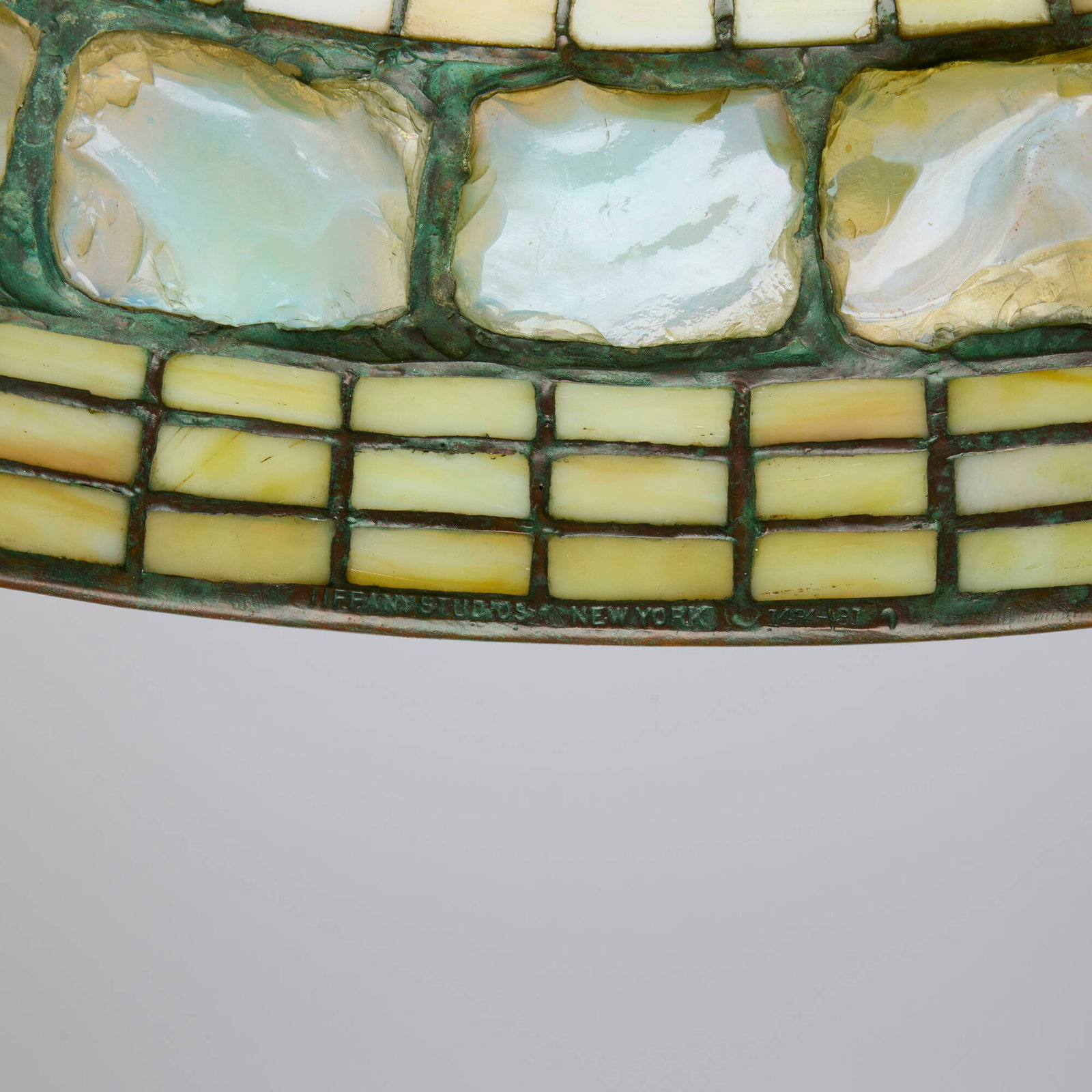Tiffany Studios, Turtleback table lamp - 5