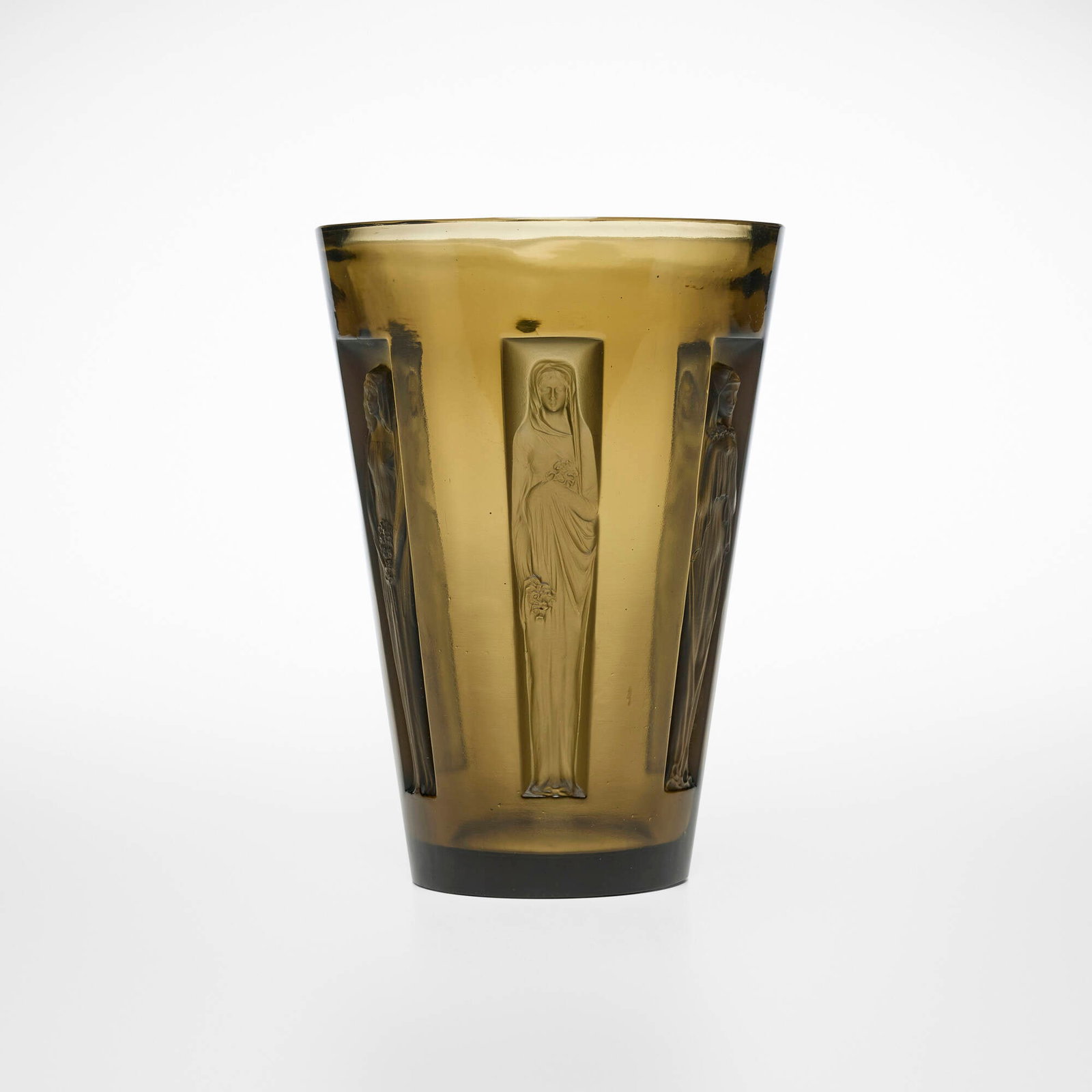 Rene Lalique, Gobelet Six Figurines vase (1 of 4)