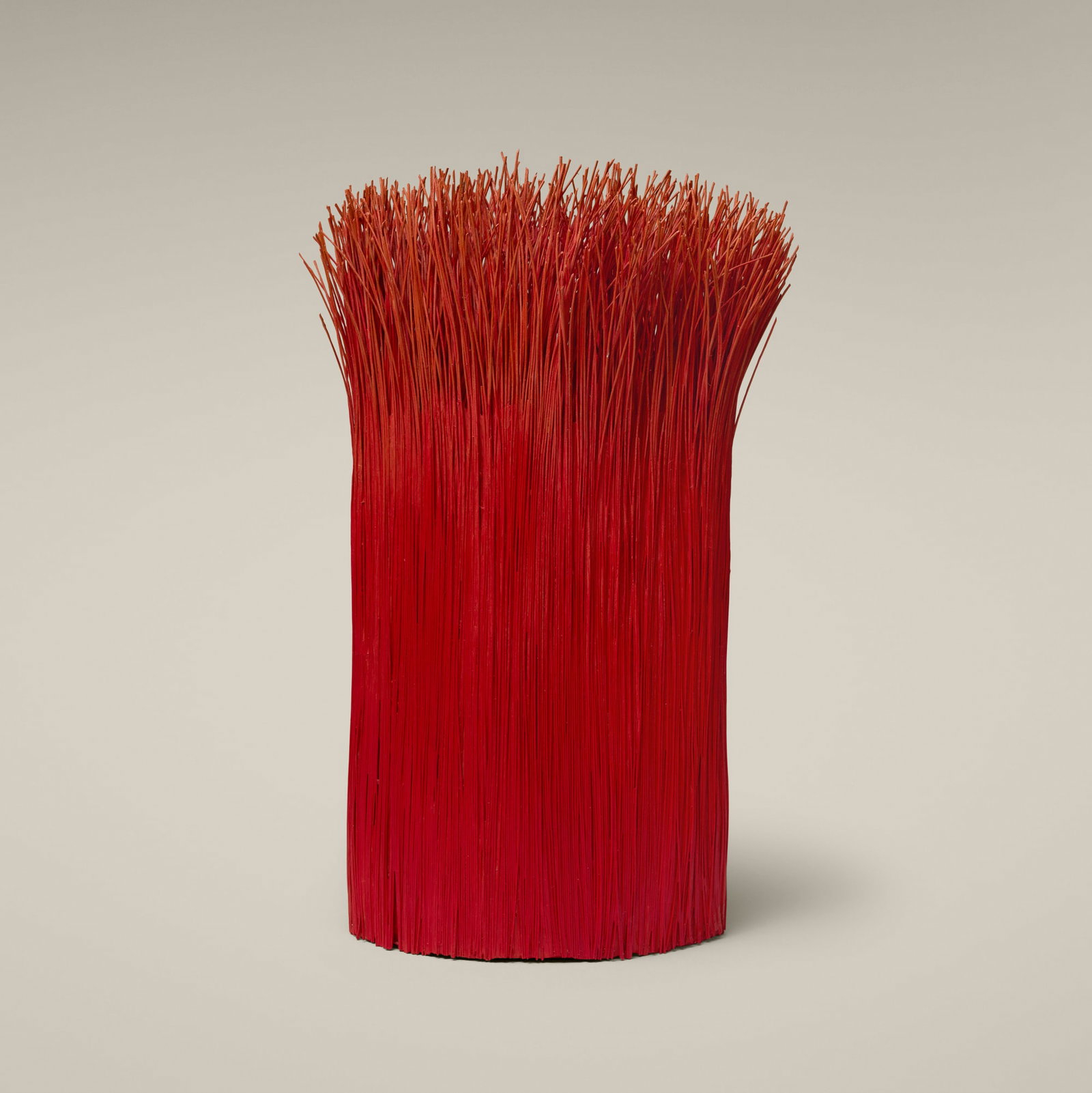 Mary Merkel-Hess, Vessel: Mary Merkel-Hess Vessel 1997 paper cord, paper 19.25 h x 12.75 w x 7 d in (49 x 32 x 18 cm) Signed and dated to underside 'Mary Merkel-Hess 1997'. Provenance: Gift from Dena and Morton