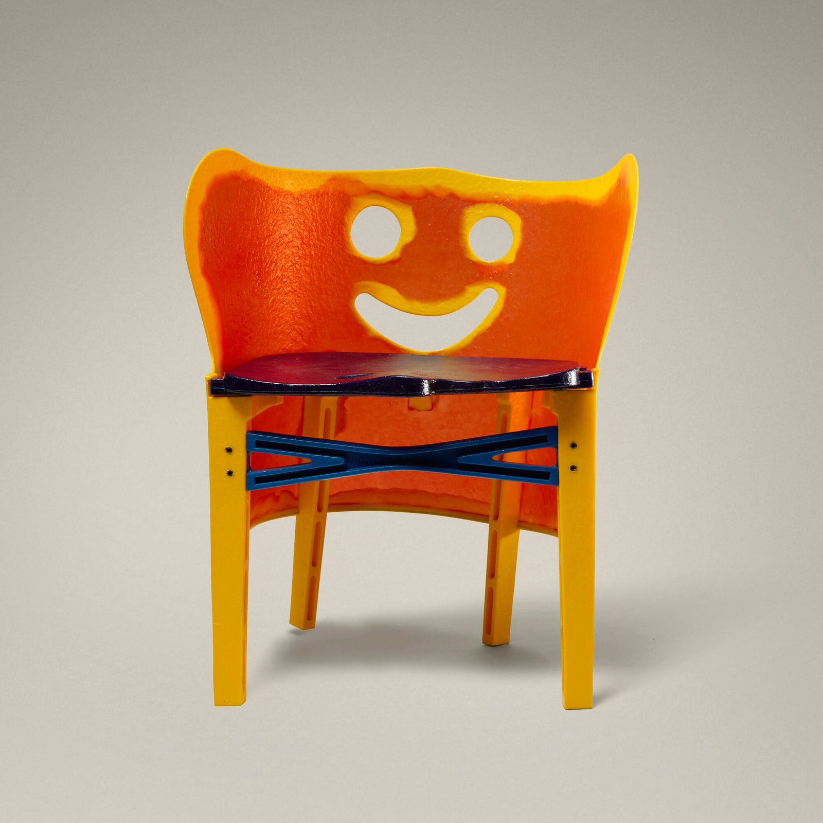 Gaetano Pesce, Crosby child's chair: Gaetano Pesce Crosby child's chair Fish Design Italy, c. 1998 resin 20.25 h x 16 w x 14 d in (51 x 41 x 36 cm) Provenance: Collection of Jack Lenor Larsen L