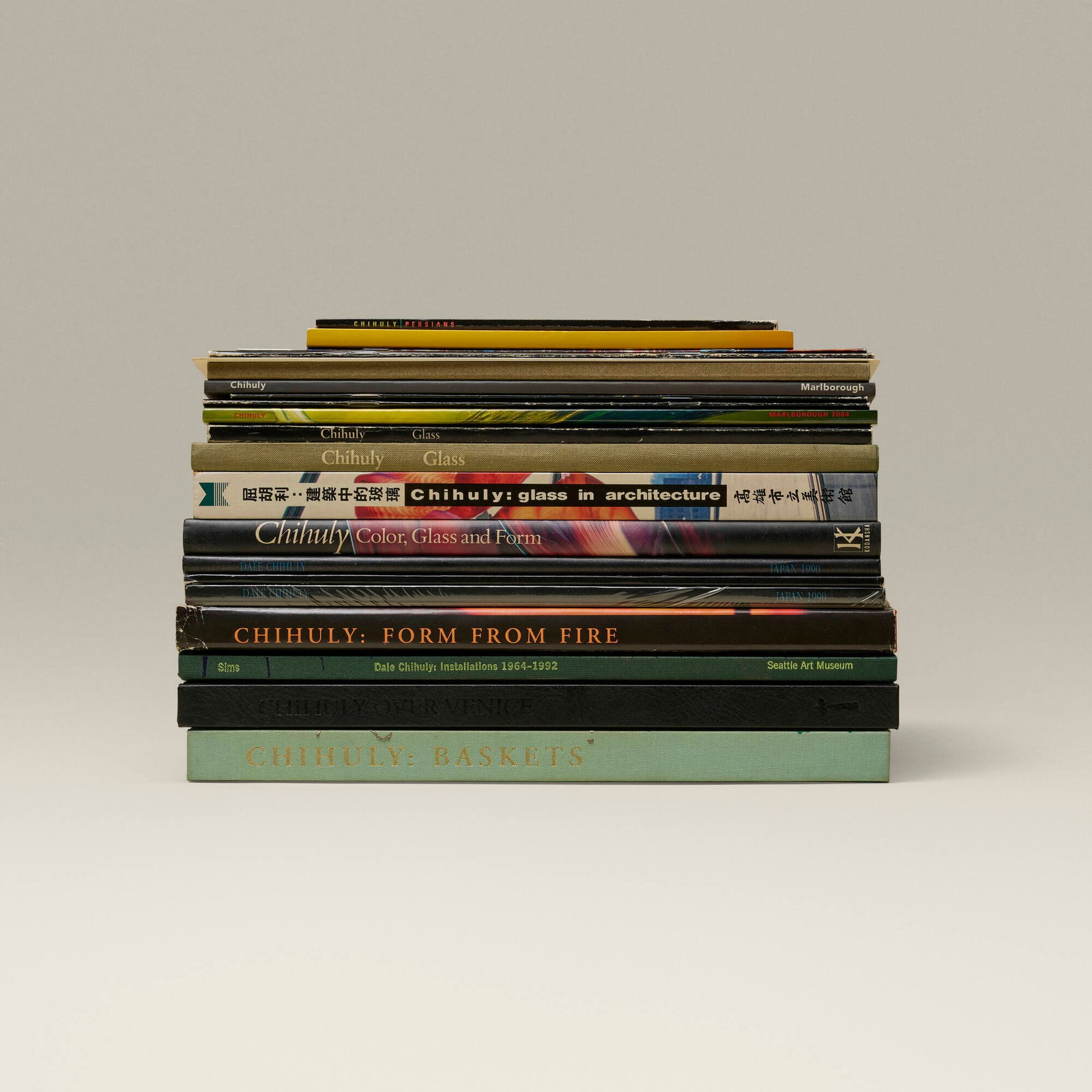 Collection of thirty-four Dale Chihuly books and ephemera (1 of 8)