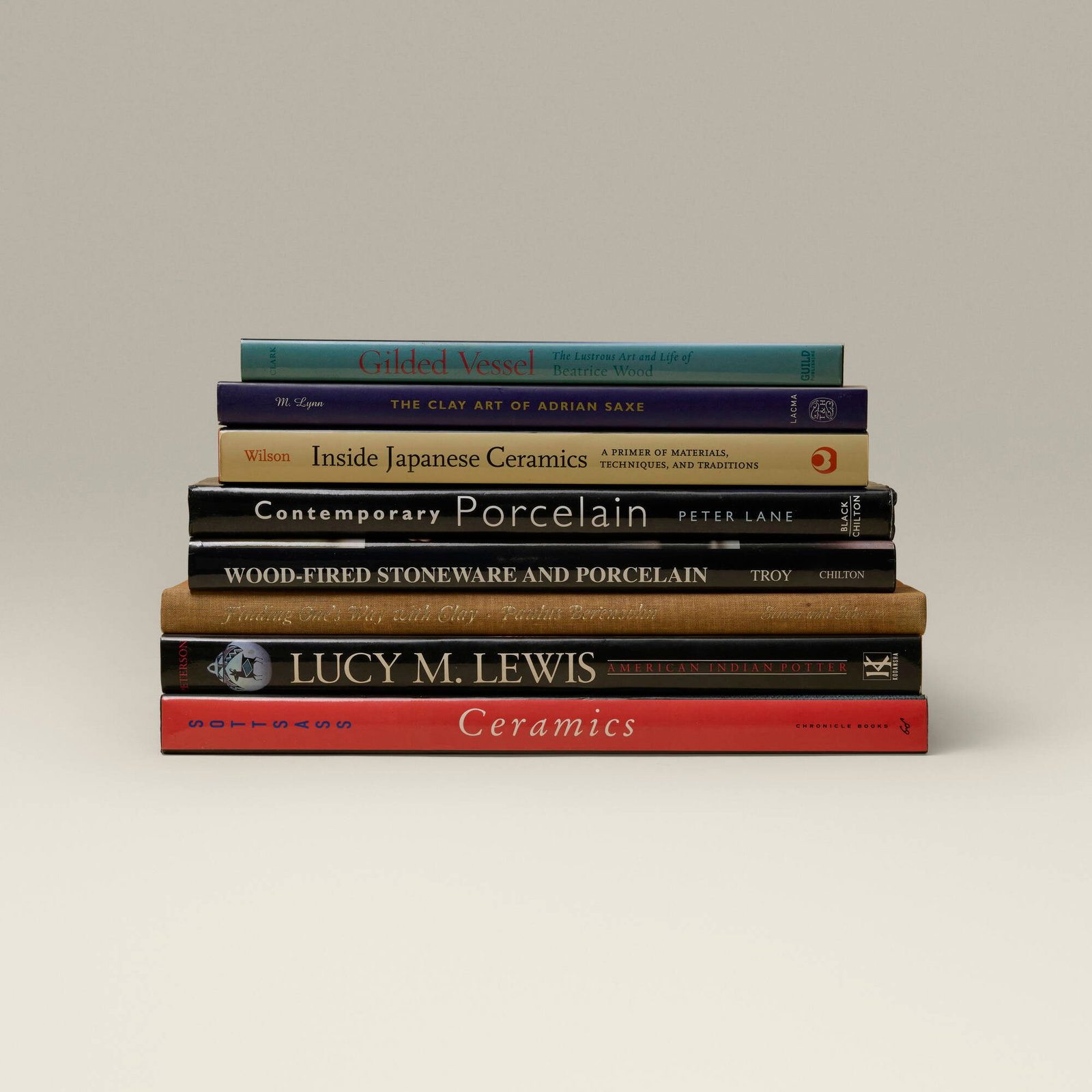 Collection of eight ceramics books (1 of 5)