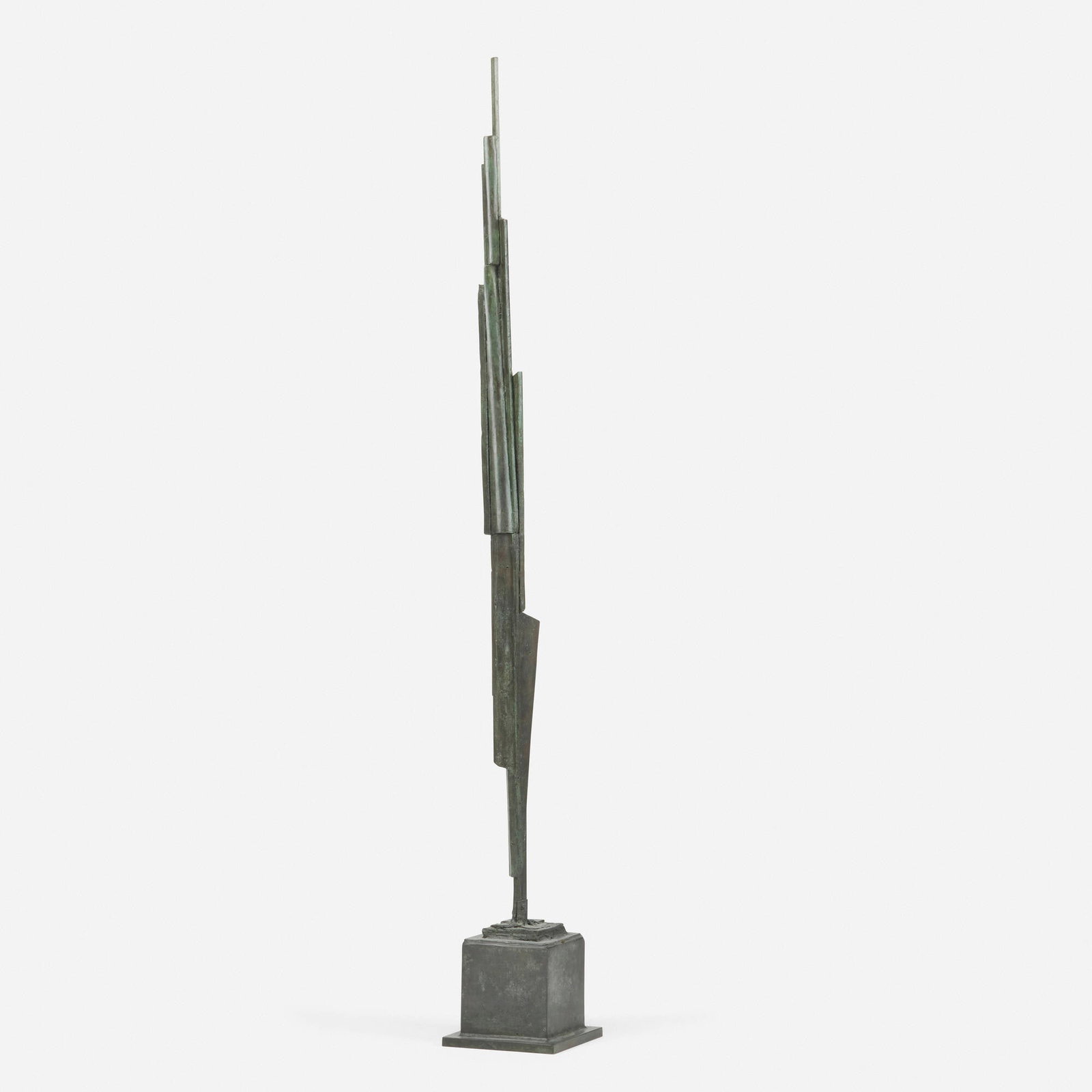 Bruno Romeda, Untitled: Bruno Romeda Untitled 1997 bronze 63 h x 7.875 w x 7.875 d in (160 x 20 x 20 cm) Impressed signature, date, and number to lower base 'Romeda 97 1/8'. This work is number 1 from the ed