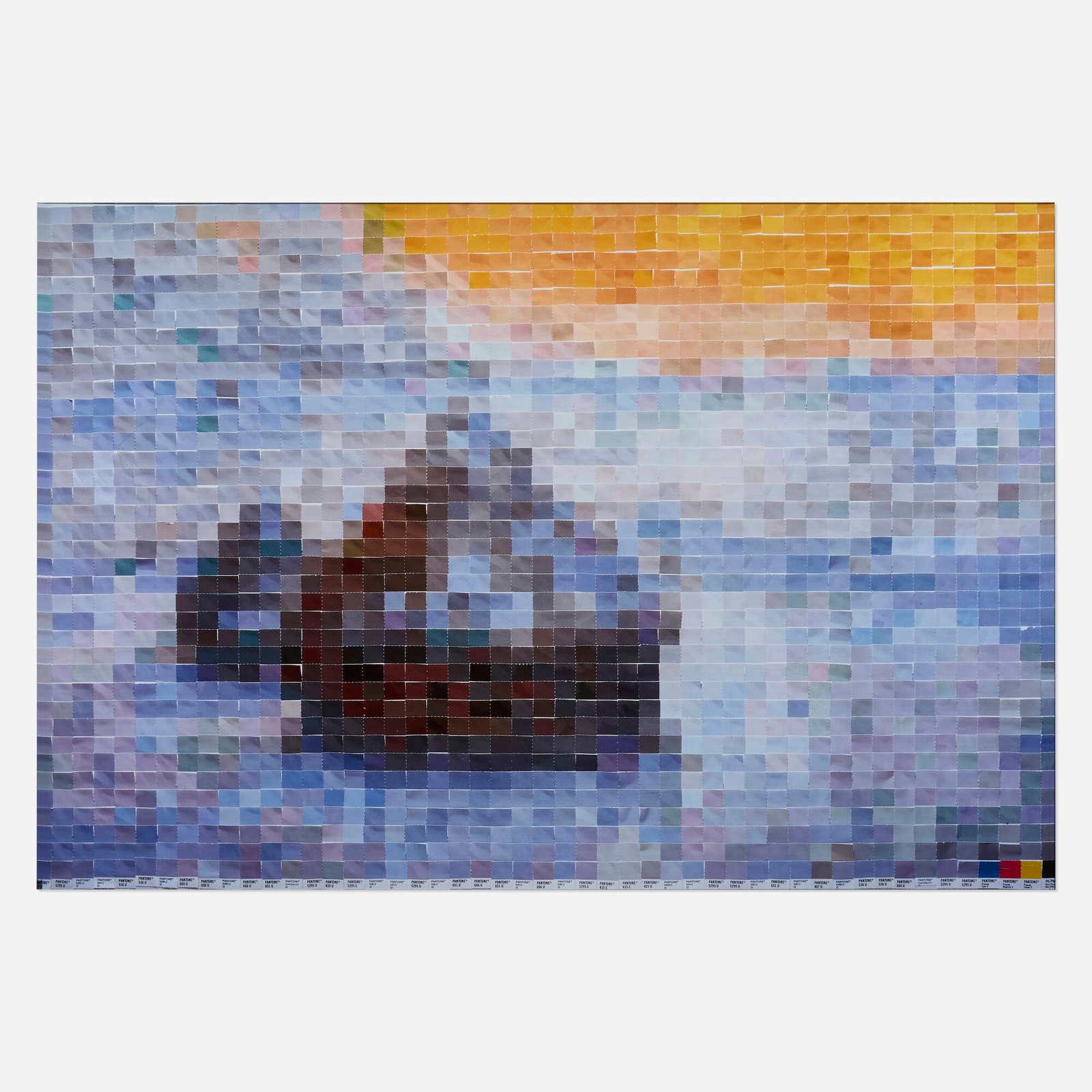 Vik Muniz, After Claude Monet from Pictures of Color (1 of 4)