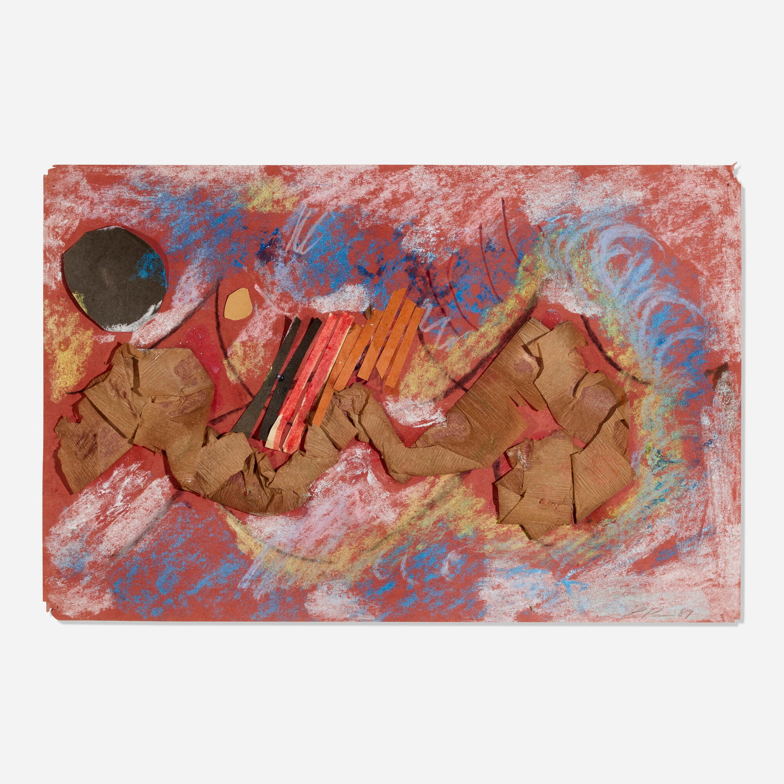 Larry Poons, Study for Rockin' Dopsie (1 of 4)