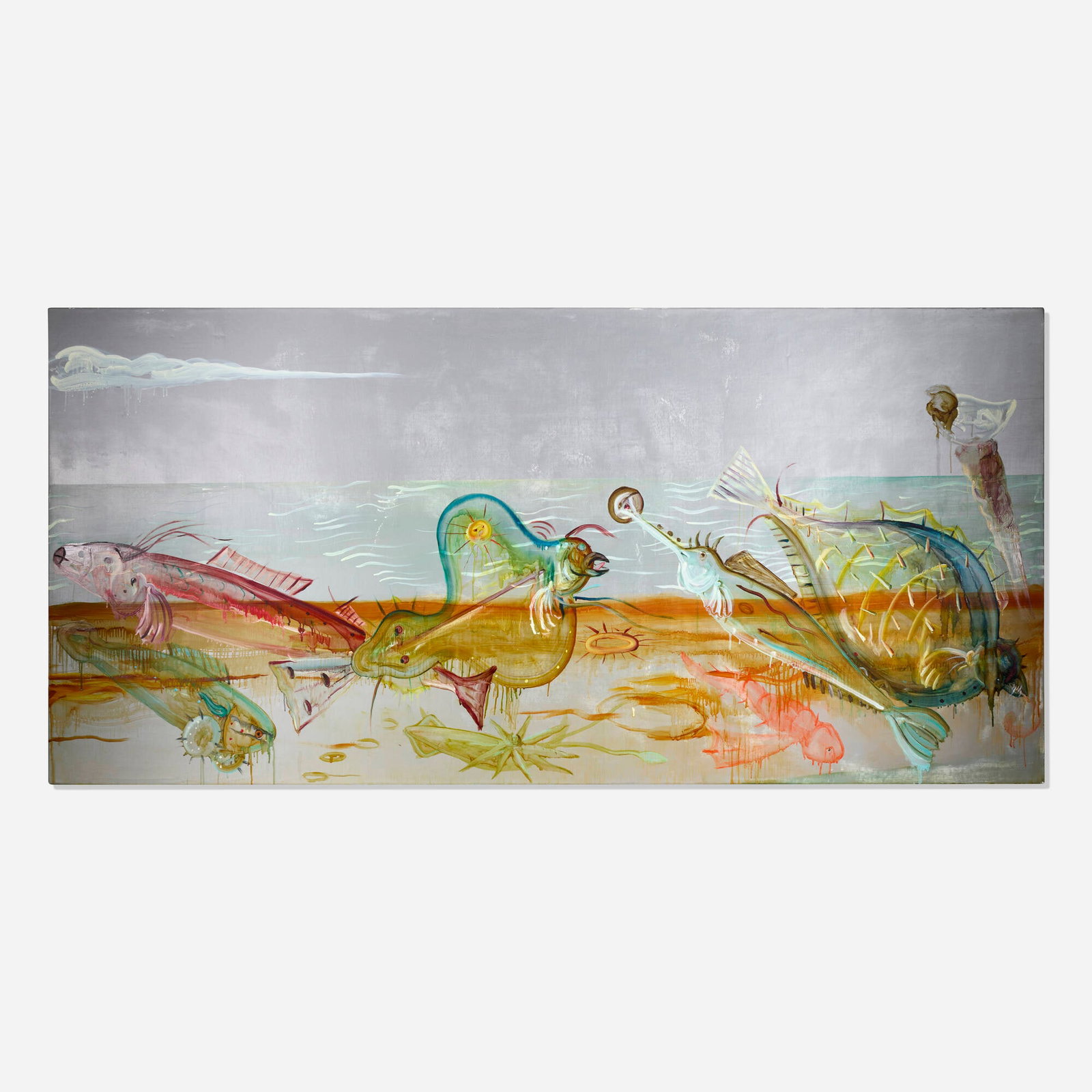 Alexis Rockman, Exotic Fishes Supposedly Found in Indonesian Waters (1 of 3)