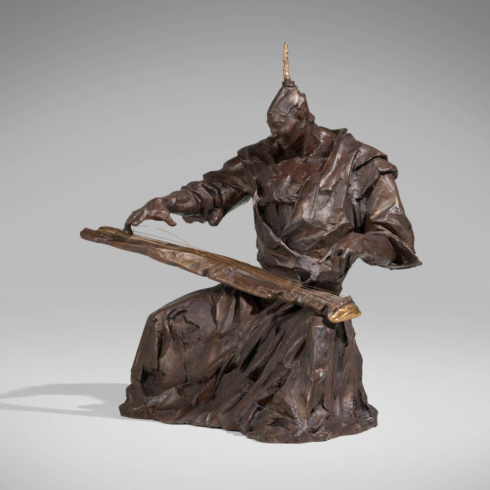 Ren Zhe, Untitled: Ren Zhe Untitled c. 2010 bronze 73 h x 30 w x 32 d in (185 x 76 x 81 cm) Signed in Chinese with incised signature and number to reverse 'Ren Zhe 4/8'. This work is number 4 from the edition