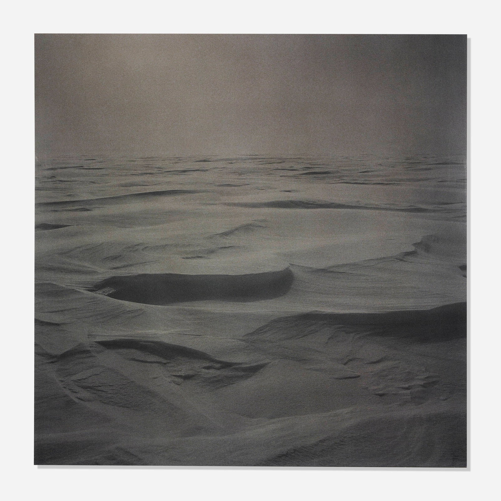 Darren Almond, Arctic Plate, 12: Darren Almond Arctic Plate, 12 2003 C-print mounted to aluminum 47.75 h x 47.75 w in (121 x 121 cm) Signed to verso 'Almond'. This work is number 4 from the edition of 5.
