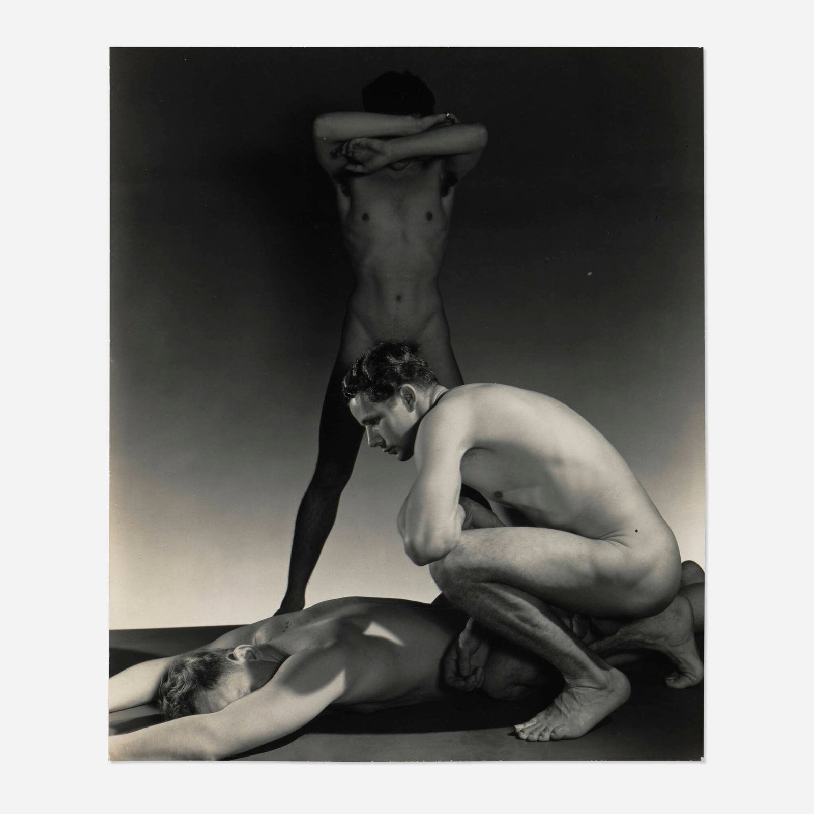 George Platt Lynes, Male Nude Study (1 of 3)