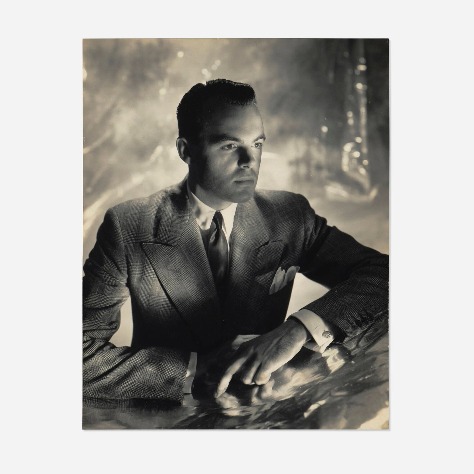George Platt Lynes, Richard Sisson: George Platt Lynes Richard Sisson gelatin silver print 9 h x 7.125 w in (23 x 18 cm) Artist's stamp and collector's stamp to verso. Provenance: The Ashby/Connolly Collection This work will