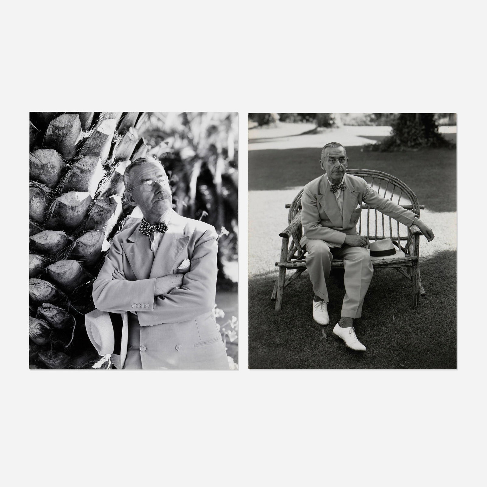 George Platt Lynes, Thomas Mann (two works) (1 of 3)