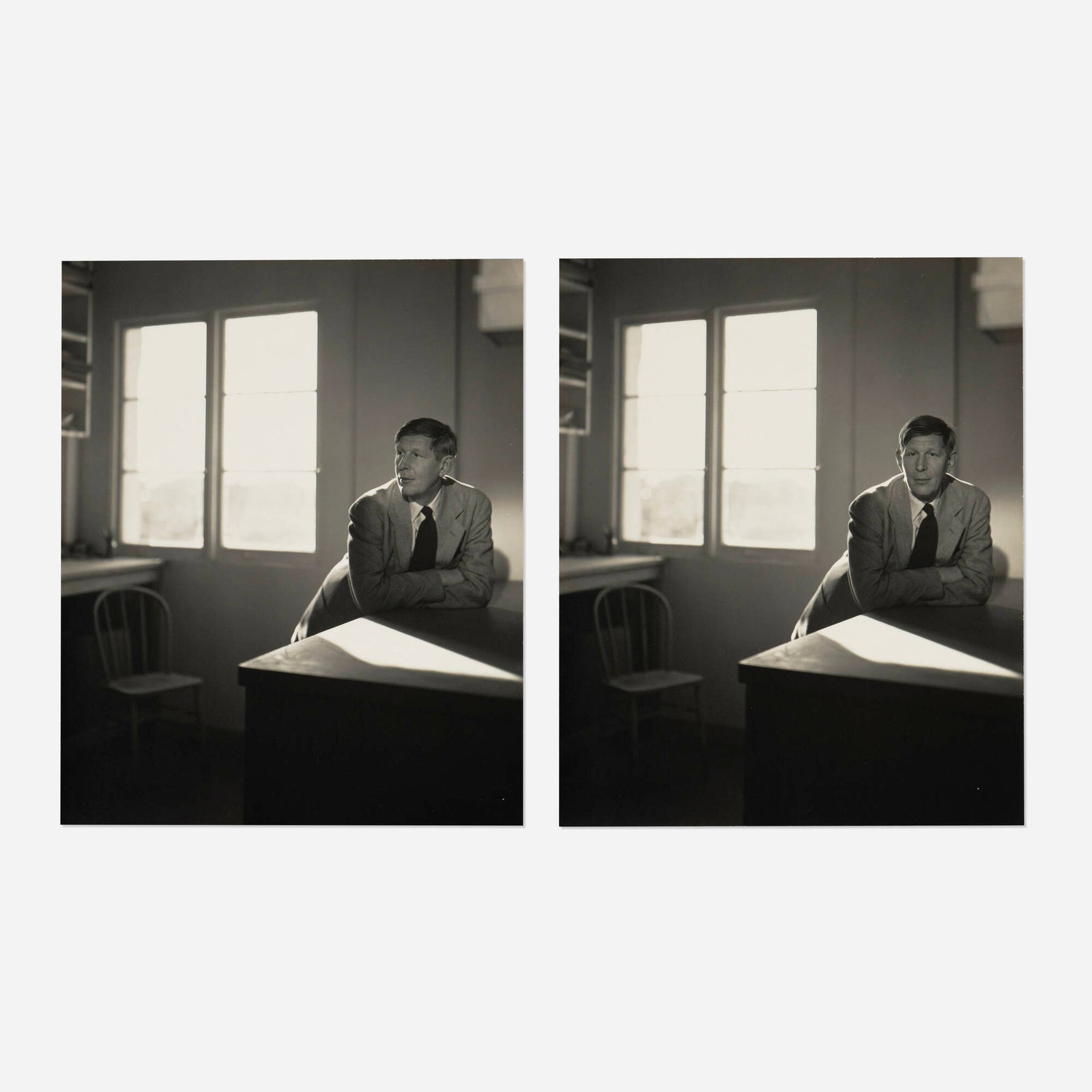 George Platt Lynes, Wystan Hugh Auden (two works) (1 of 2)