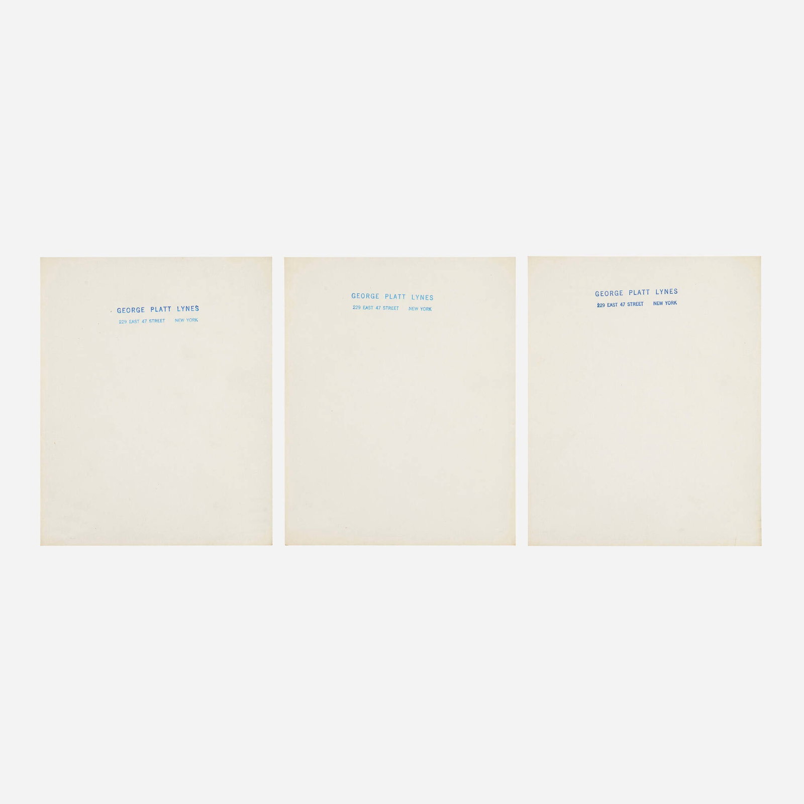 George Platt Lynes, Will Wright (three works) - 2