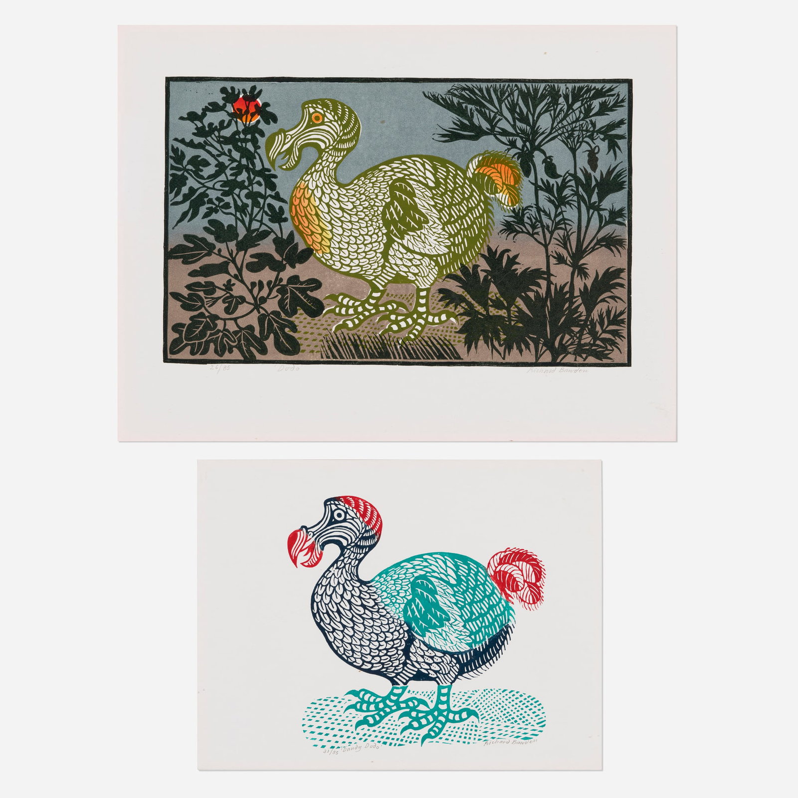 Richard Bawden, Dodo; Dandy Dodo (two works) (1 of 2)