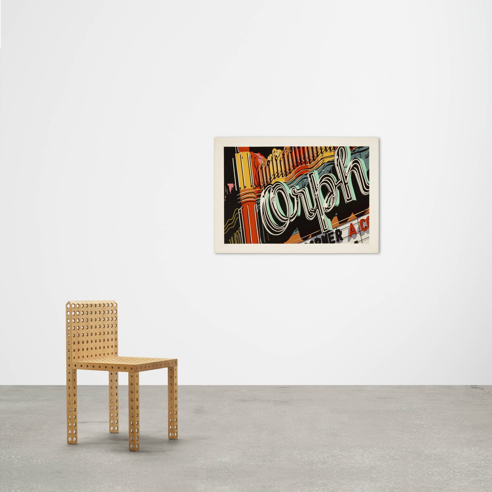 Robert Cottingham, Orph - 2