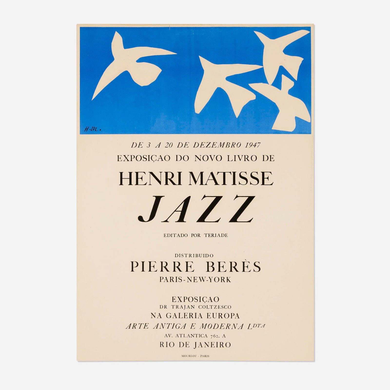 Henri Matisse, Jazz poster (1 of 2)
