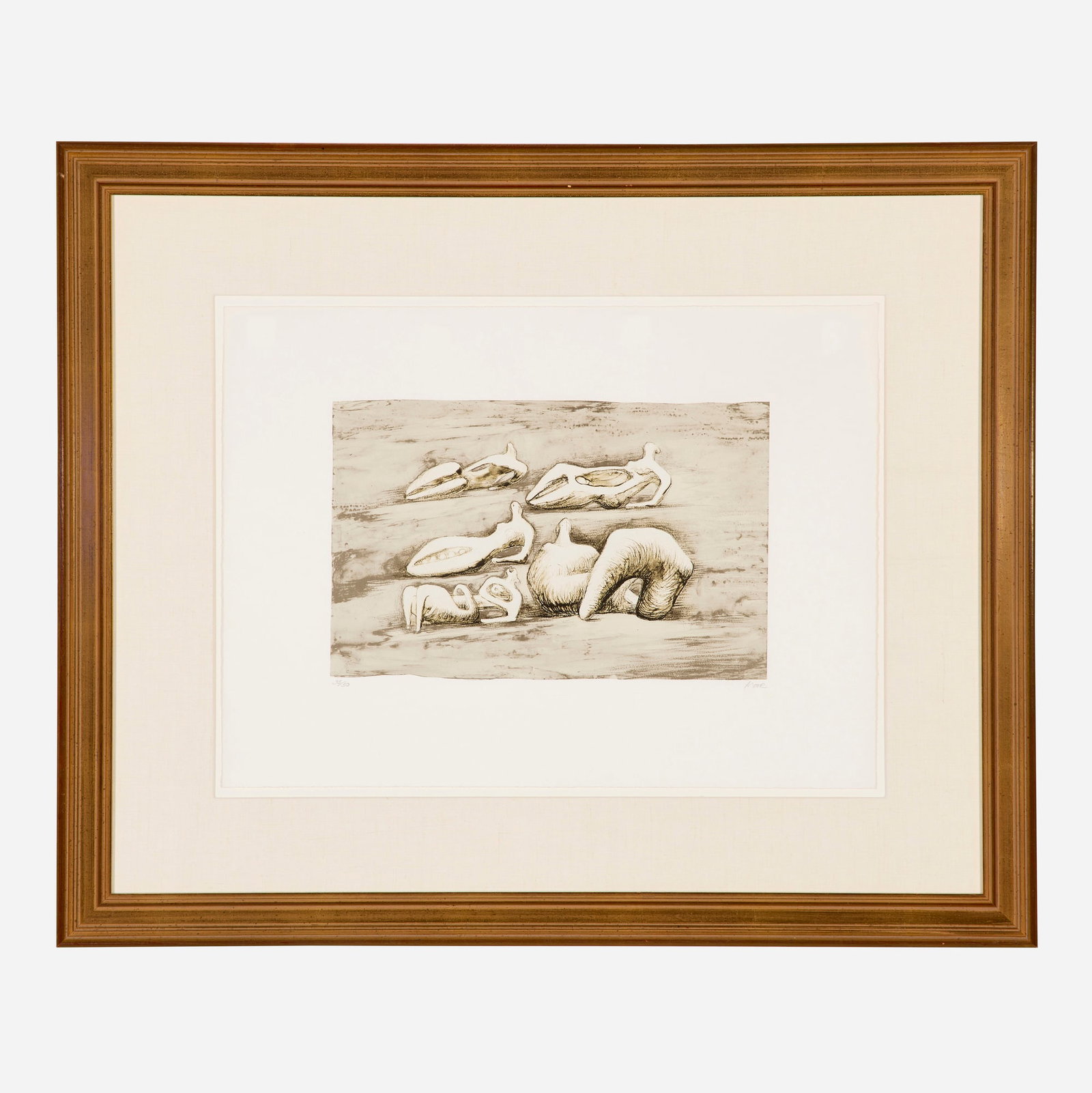 Henry Moore, Five Reclining Figures - 2