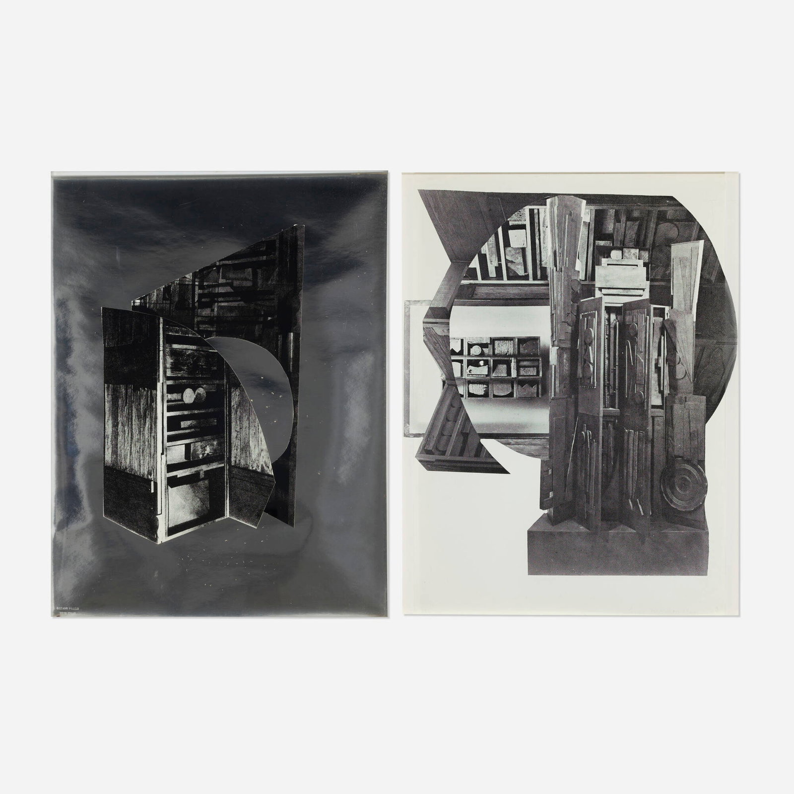 Louise Nevelson, The Wind's Bastinado; The Octogenerian (two works from the Facade portfolio) (1 of 1)