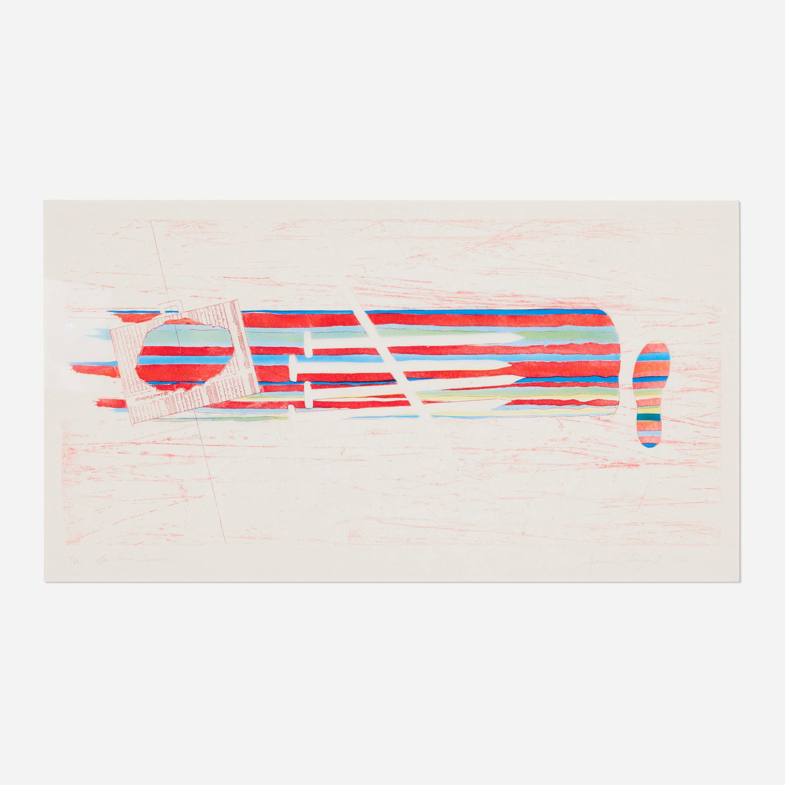 James Rosenquist, For Gene Swenson (1 of 2)