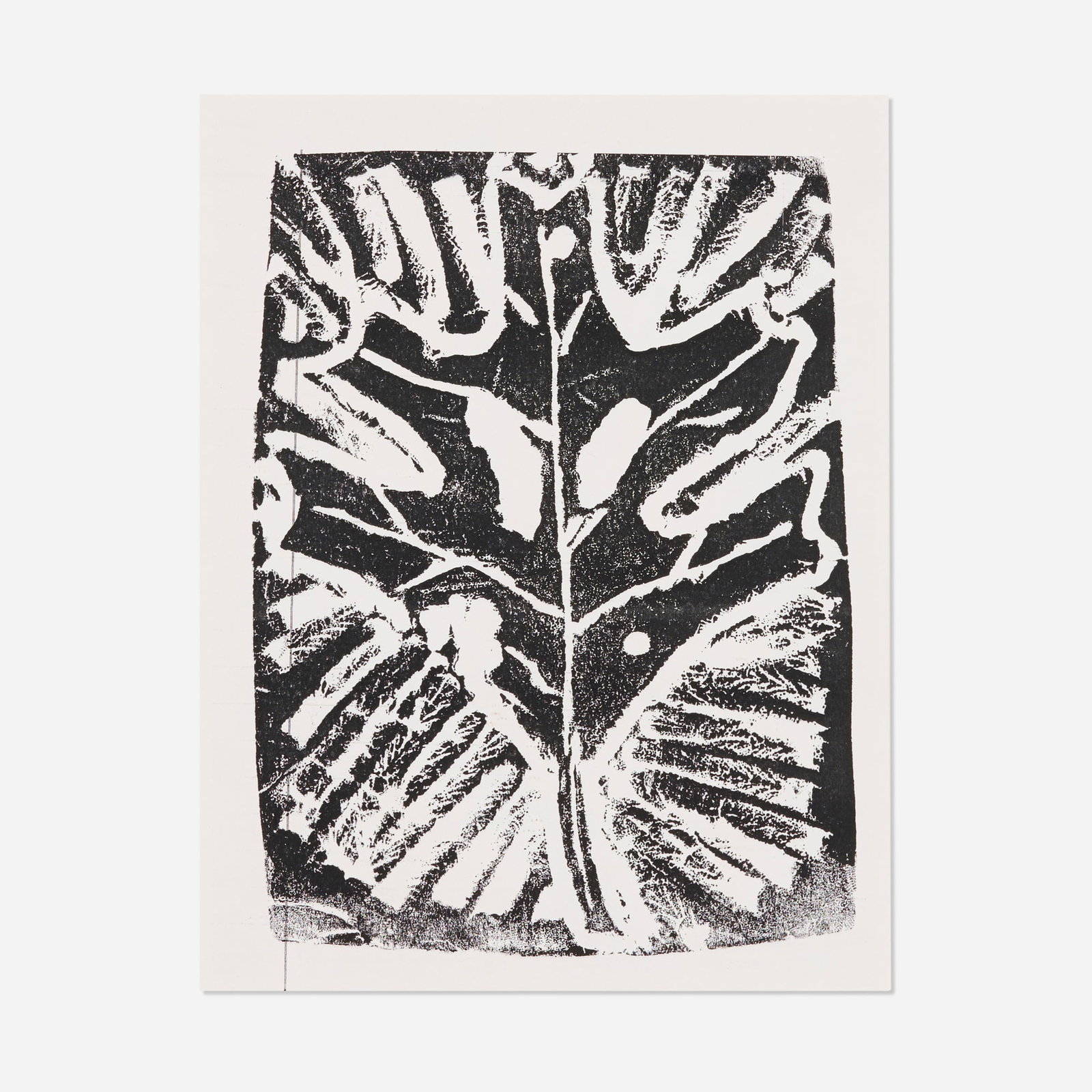 Josh Smith, Untitled: Josh Smith Untitled 2018 Xerox print image: 9.75 h x 7.25 w in (25 x 18 cm) sheet: 11 h x 8.5 w in (28 x 22 cm) This work is from the edition of 50 published by White Columns, New York. This work