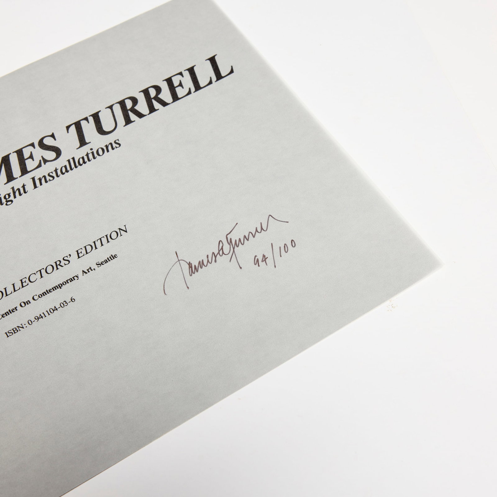James Turrell, Four Light Installations - 4
