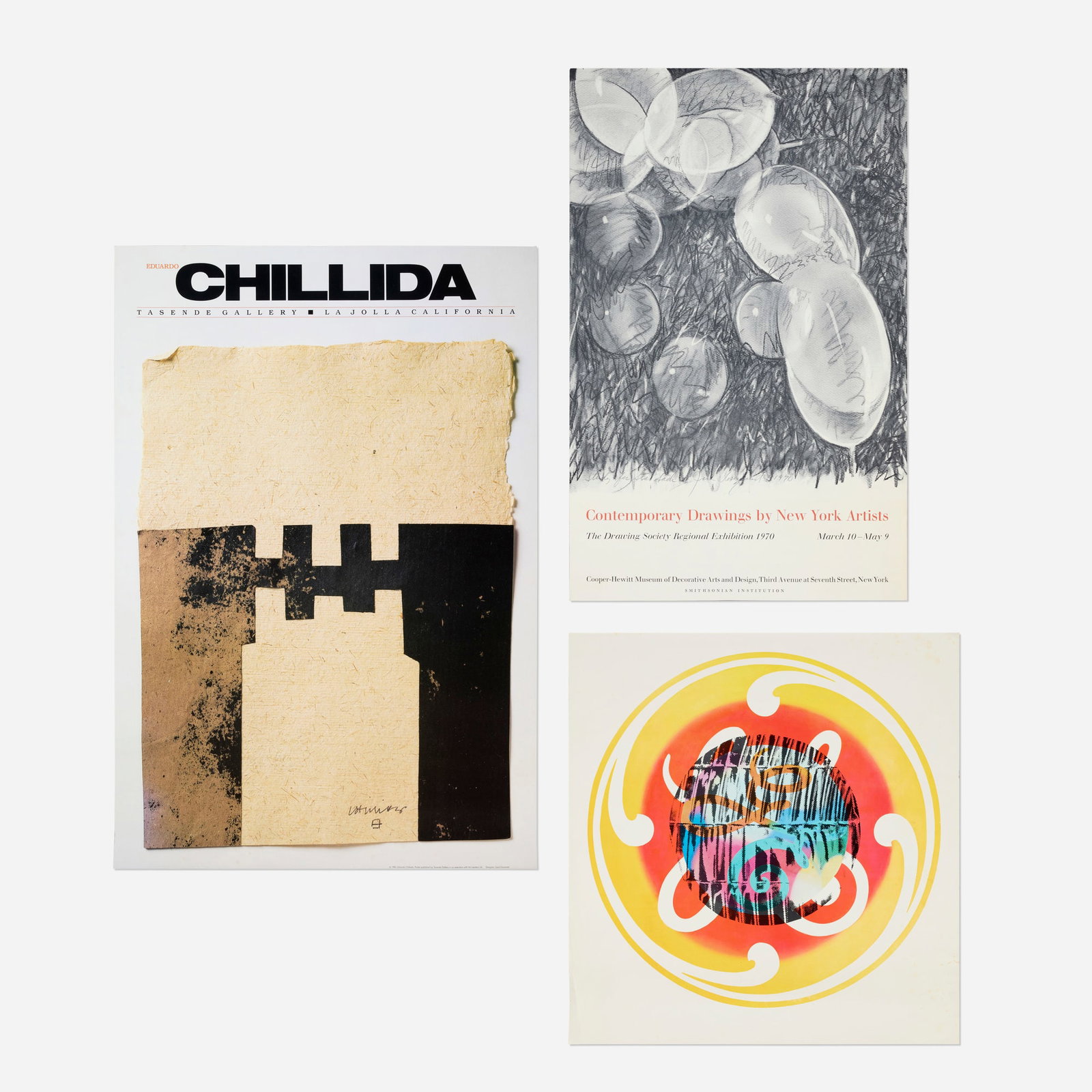 Various Artists, Three exhibition posters (1 of 2)
