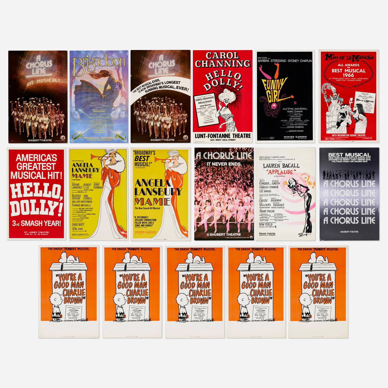 Various Artists, Collection of theatre posters (1 of 2)
