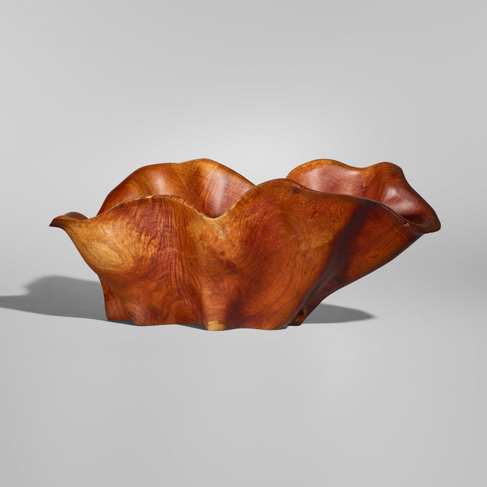 Harry Angel, Vessel #126: Harry Angel Vessel #126 mesquite 10.75 h x 25.75 w x 11.5 d in (27 x 65 x 29 cm) Signed and numbered to underside 'Harry Angel #126'. This work will ship from Los Angeles, California.