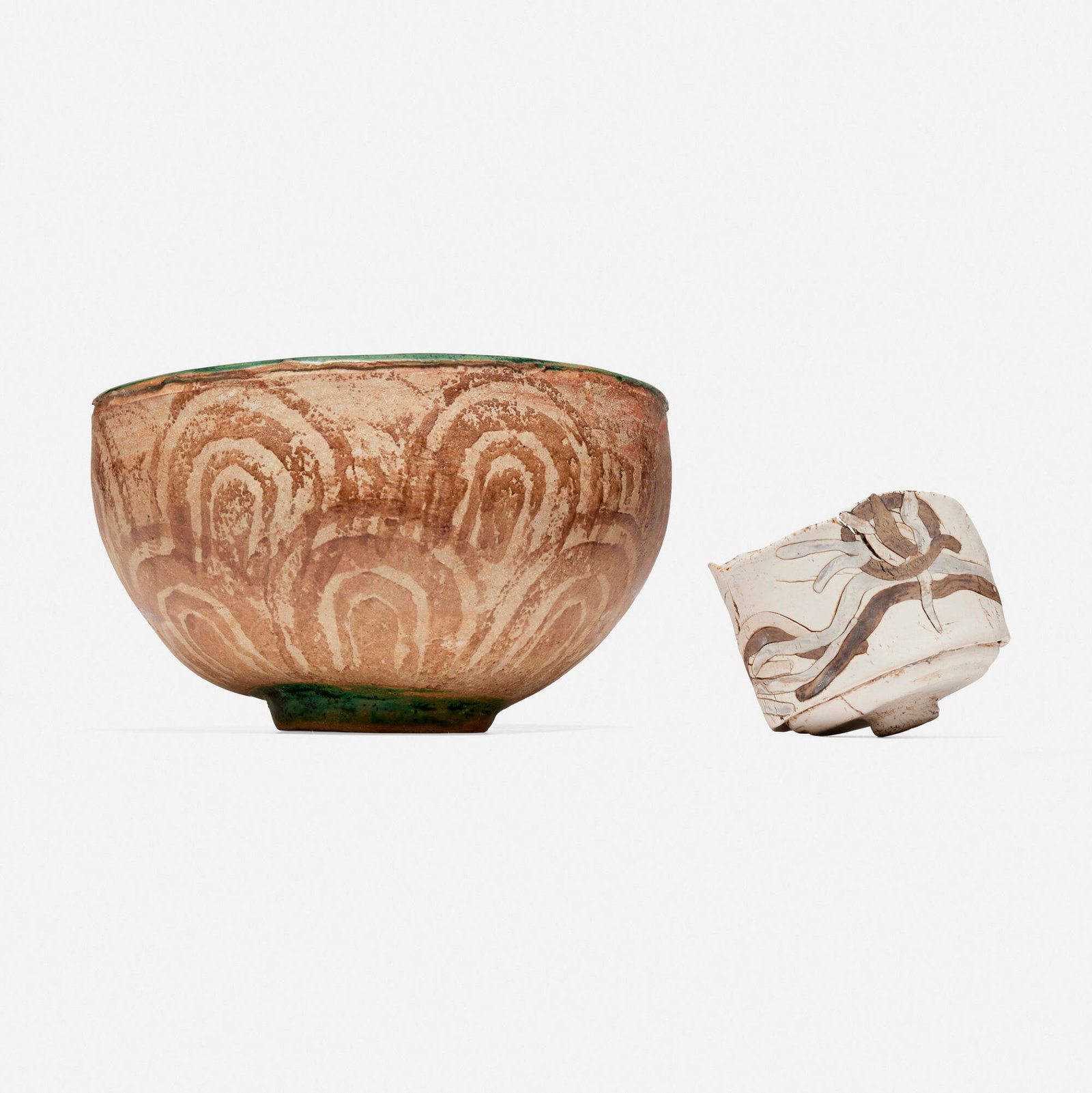 Ruth Duckworth, Large bowl; Untitled (two works) (1 of 5)