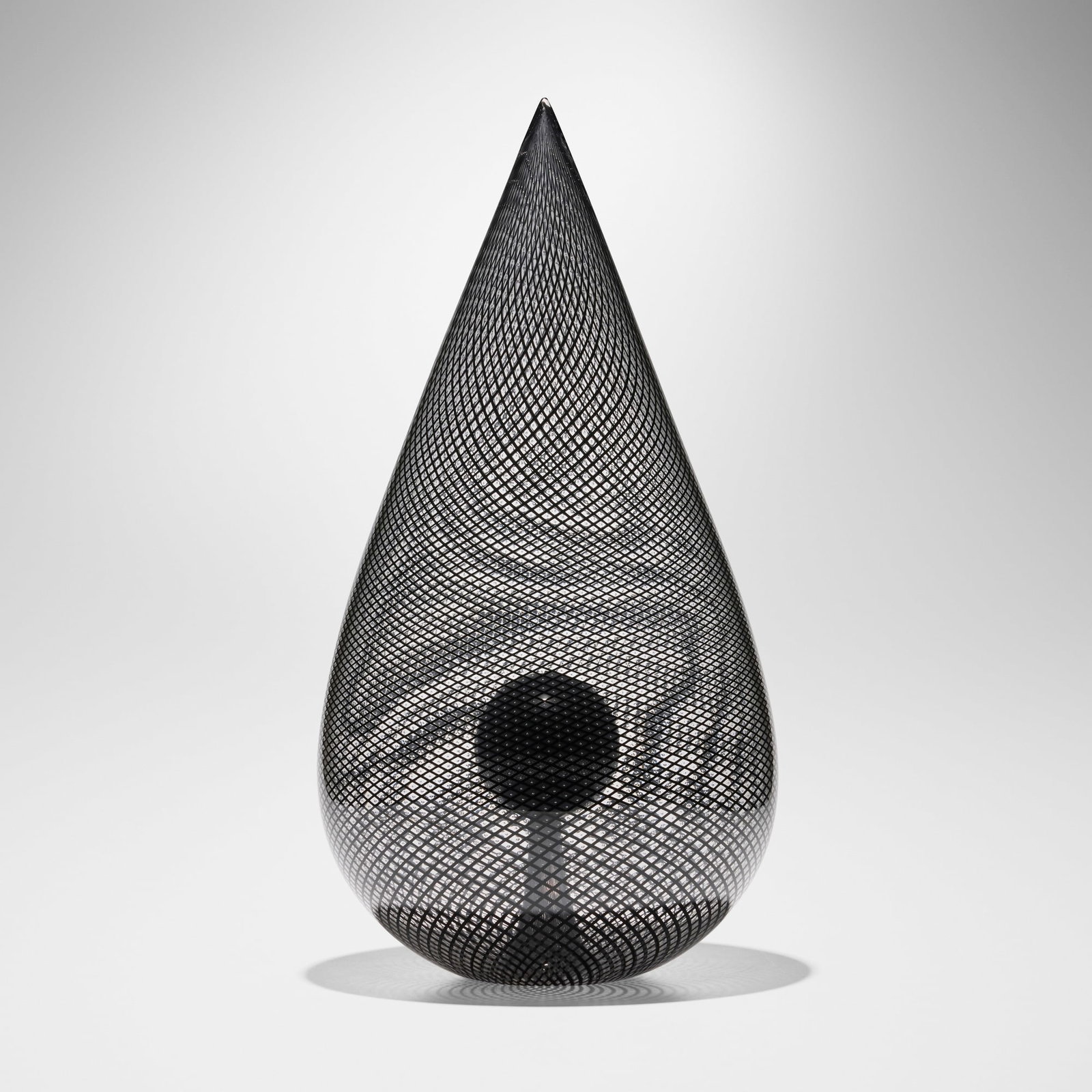 Janusz Pozniak, Oubliette: Janusz Pozniak Oubliette 2012 hand-blown glass 21.25 h x 11.5 dia in (54 x 29 cm) Etched signature and date to underside 'Janusz Pozniak 2012'. Provenance: Schantz Galleries, Stockbridge,