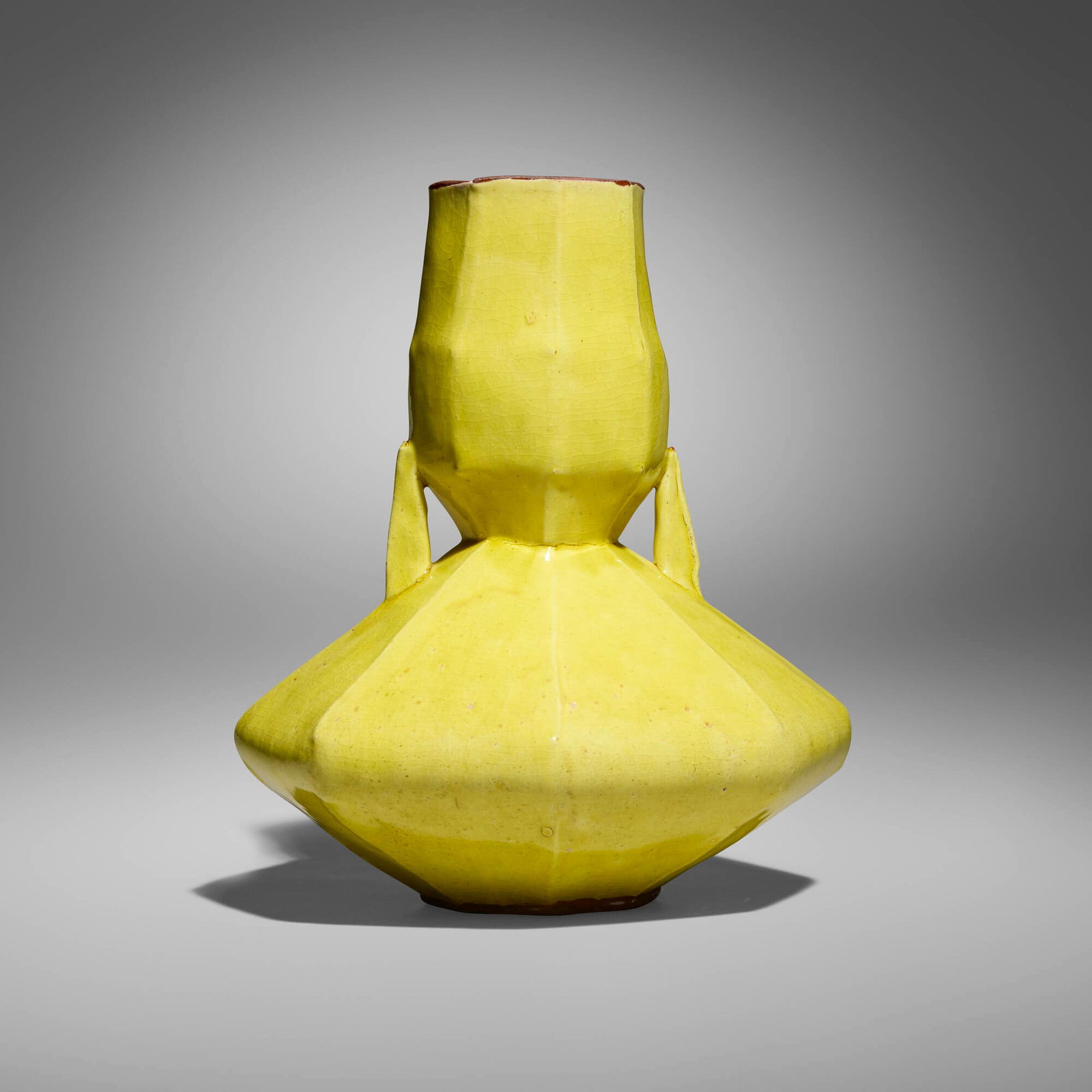 Mark Pharis, Vase: Mark Pharis Vase c. 2011 glazed earthenware 12.375 h x 10.625 w x 8.875 d in (31 x 27 x 23 cm) This work will ship from Lambertville, New Jersey.
