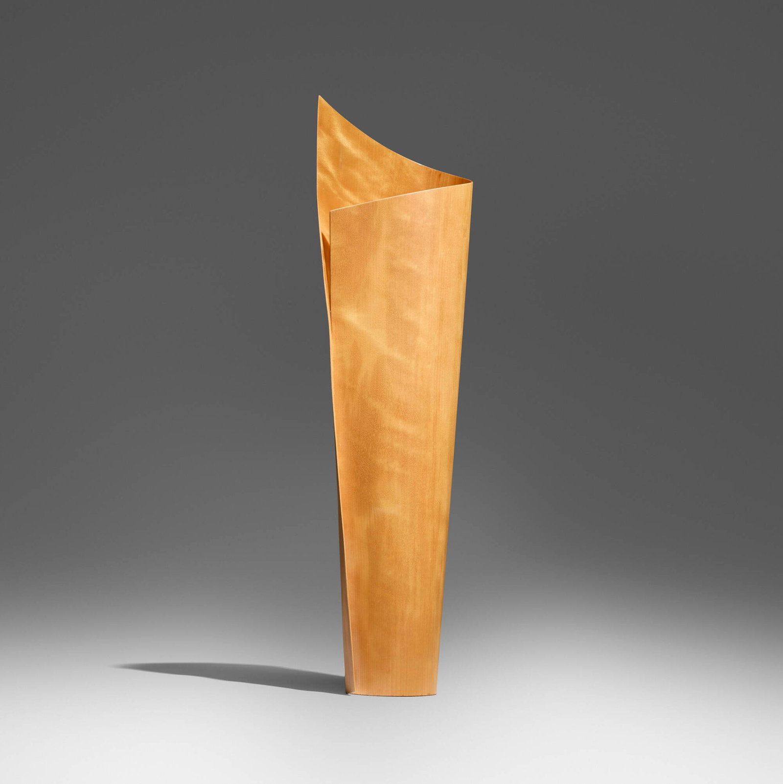 Colin Schleeh, Vessel: Colin Schleeh Vessel 2003 maple, resin 25.5 h x 7 w x 4.25 d in (65 x 18 x 11 cm) Incised signature and date to lower edge 'Colin Schleeh '03'. This work will ship from Los Angeles,