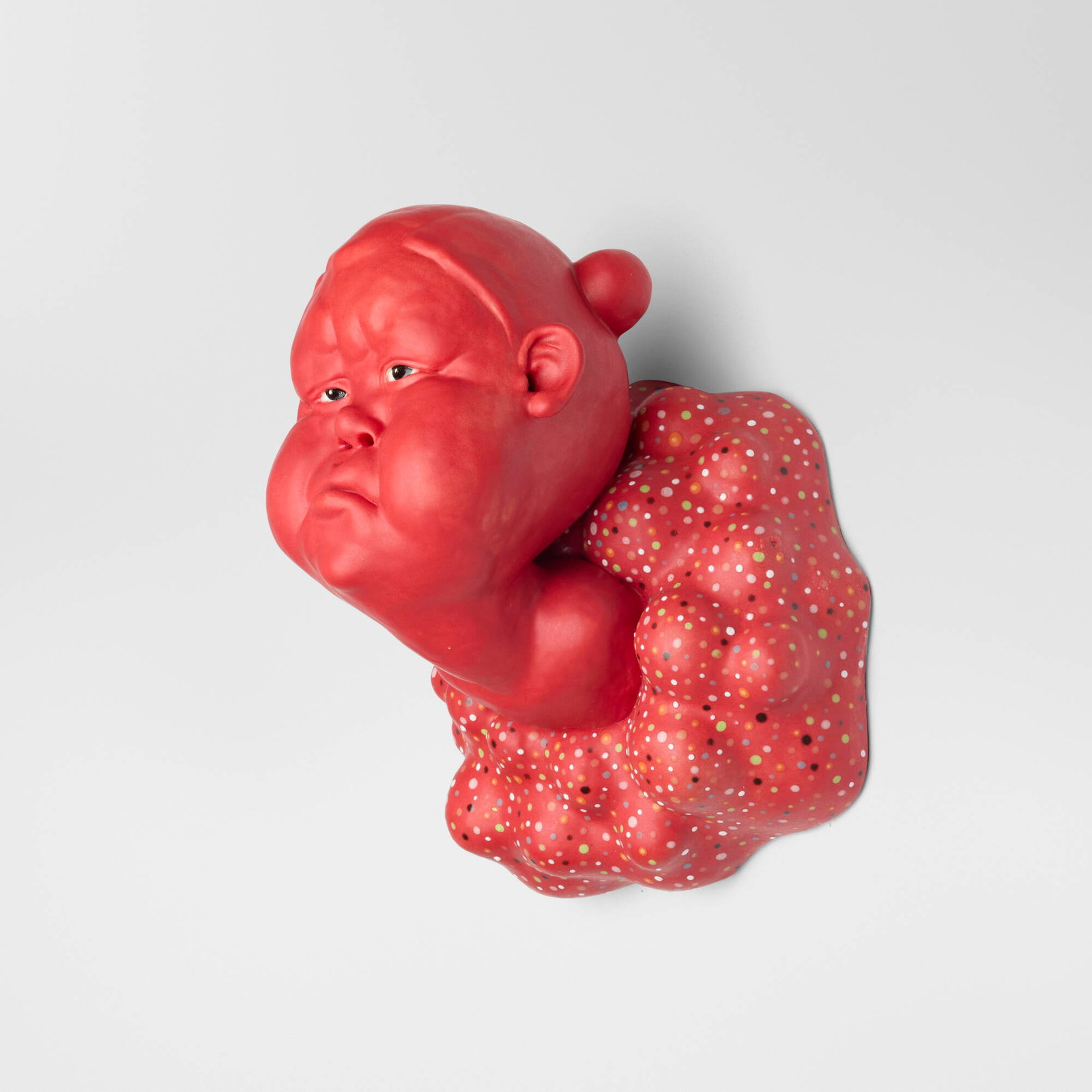 Kyungmin Park, Grummmpy: Kyungmin Park Grummmpy 2018 glazed porcelain 10.75 h x 8.25 w x 7.25 d in (27 x 21 x 18 cm) This work will ship from Lambertville, New Jersey.