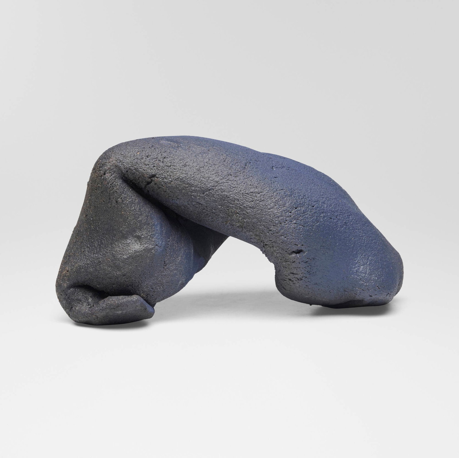 Ashwini Bhat, Alive 1.0: Ashwini Bhat Alive 1.0 2018 fired and painted clay 6 h x 12.25 w x 6.875 d in (15 x 31 x 17 cm) Signed and dated to underside 'Ashwini Bhat 2018'. Provenance: Lacoste/Keane Gallery,