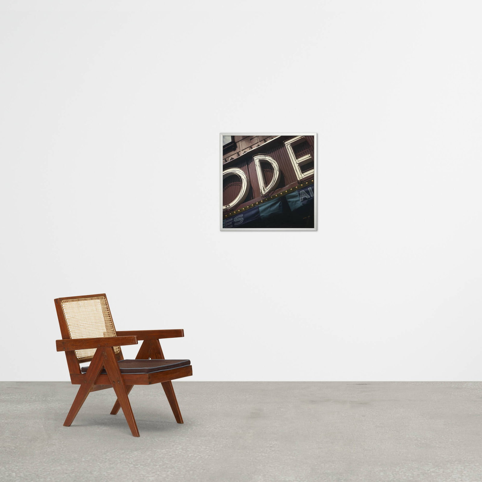 Robert Cottingham, ODE (lightbox) - 4