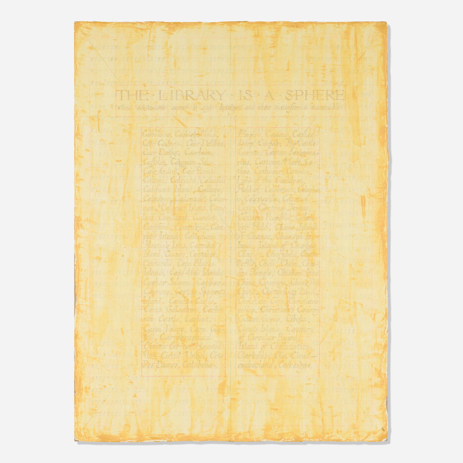 Claudia Hart, Untitled: Claudia Hart Untitled 1988 oil on linen 40 h x 30 w in (102 x 76 cm) Signed and dated to verso 'Claudia Hart 1988'. Provenance: Pat Hearn Gallery, New York | Private Collection This work