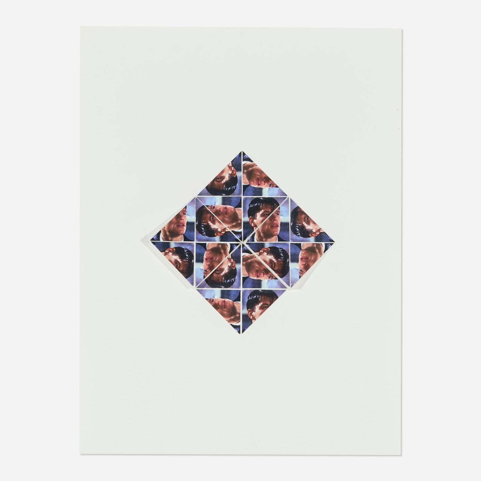 Paul Lee, Untitled: Paul Lee Untitled 2006 digital inkjet print collage construction on paper 12 h x 9 w x 0.25 d in (30 x 23 x 1 cm) Provenance: Massimo Audiello, New York | Private Collection This work