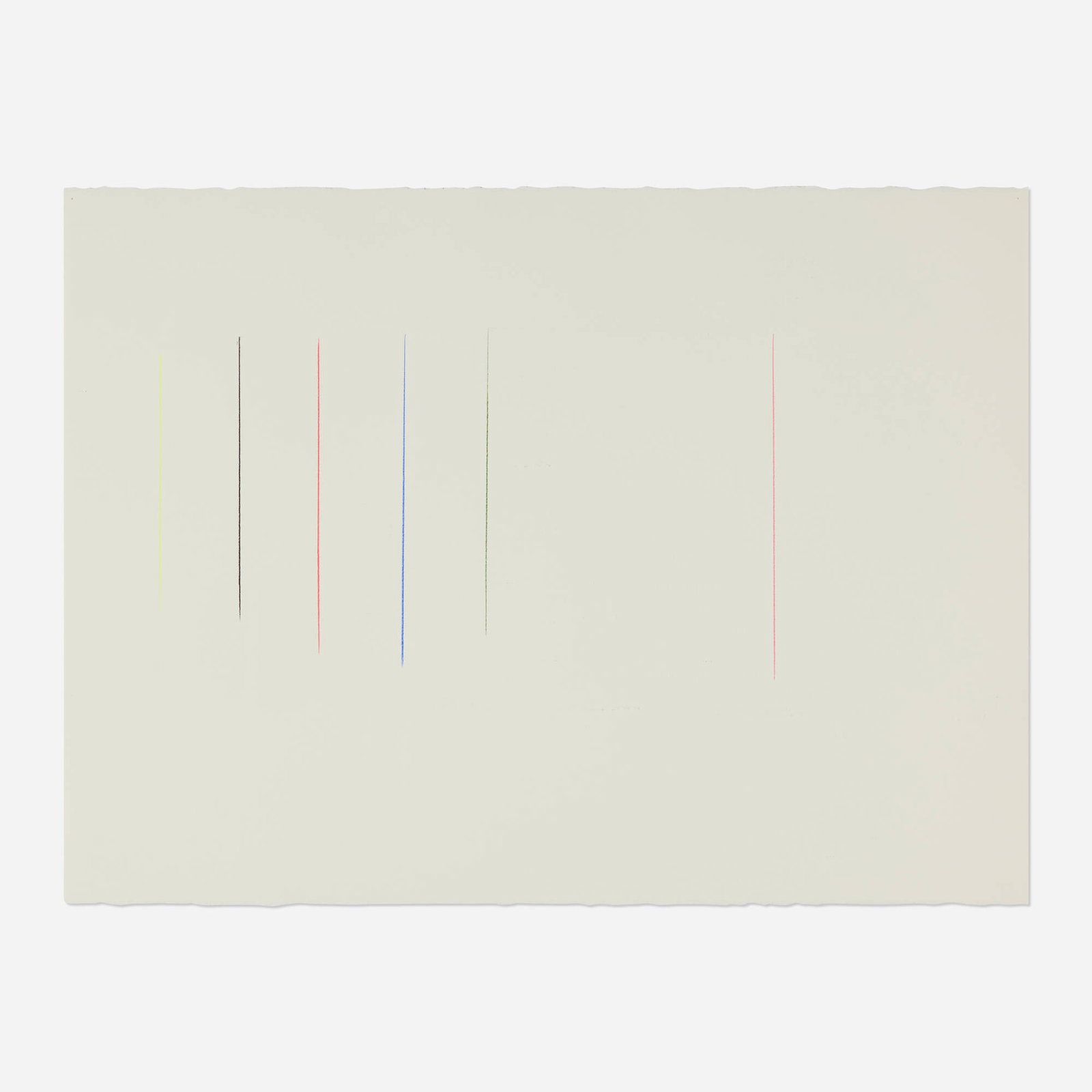 Janet Passehl, Sixth Petal: Janet Passehl Sixth Petal 2015 Prismacolor colored pencil on Stonehenge 22.25 h x 30 w in (57 x 76 cm) This work will ship from Lambertville, New Jersey.